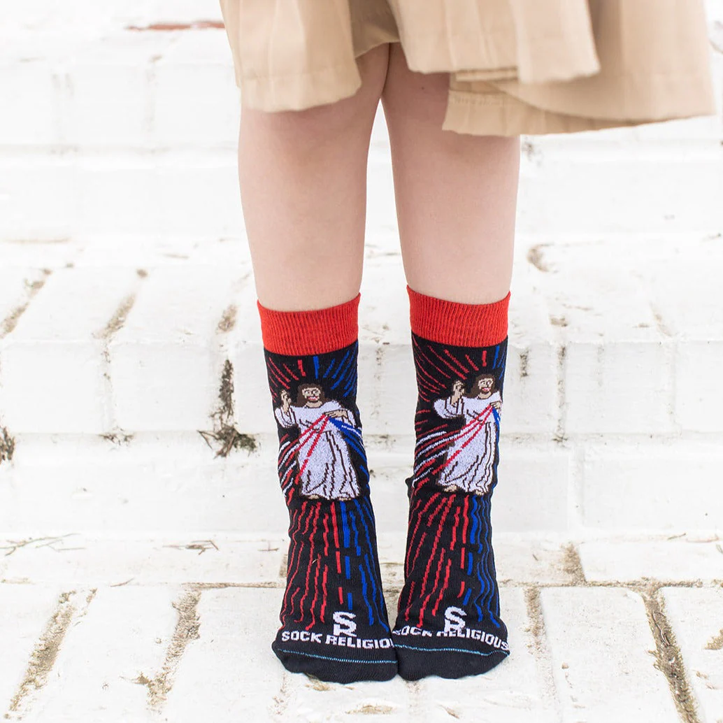 Divine Mercy Kids Socks - Image 4