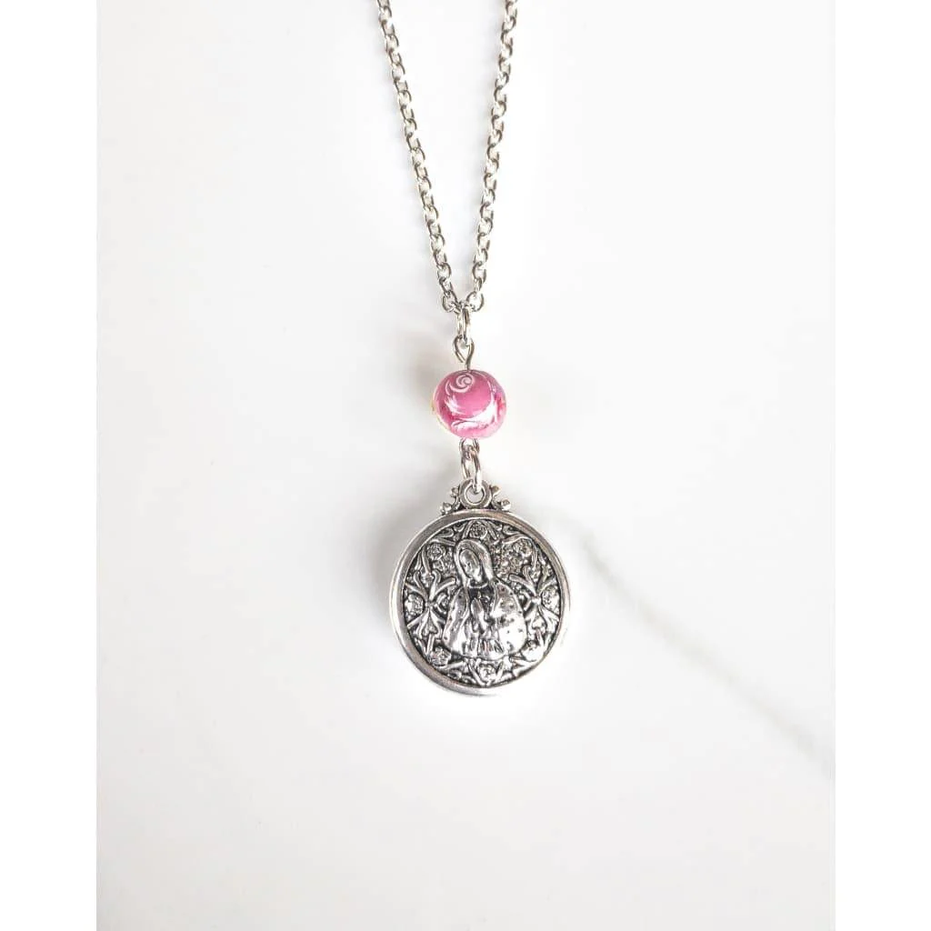 Double Sided Our Lady of Guadalupe Layering Necklace - Image 6