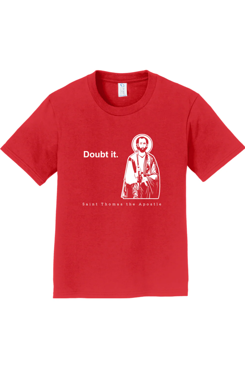 Doubt it - St. Thomas the Apostle Youth T-Shirt - Image 4