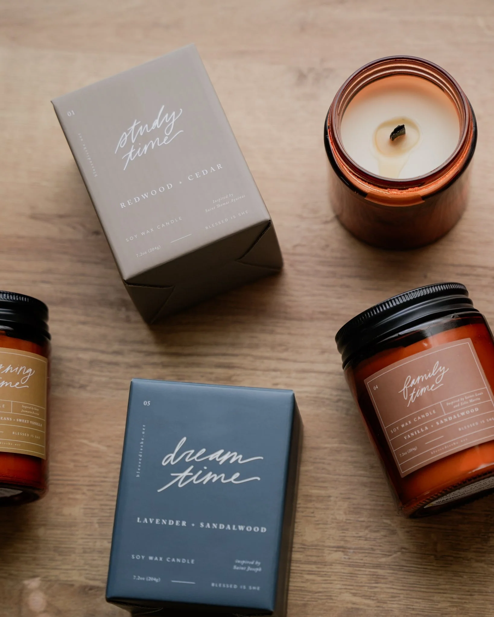 Dream Time // Saintly Scents Candle inspired by St. Joseph - Image 4
