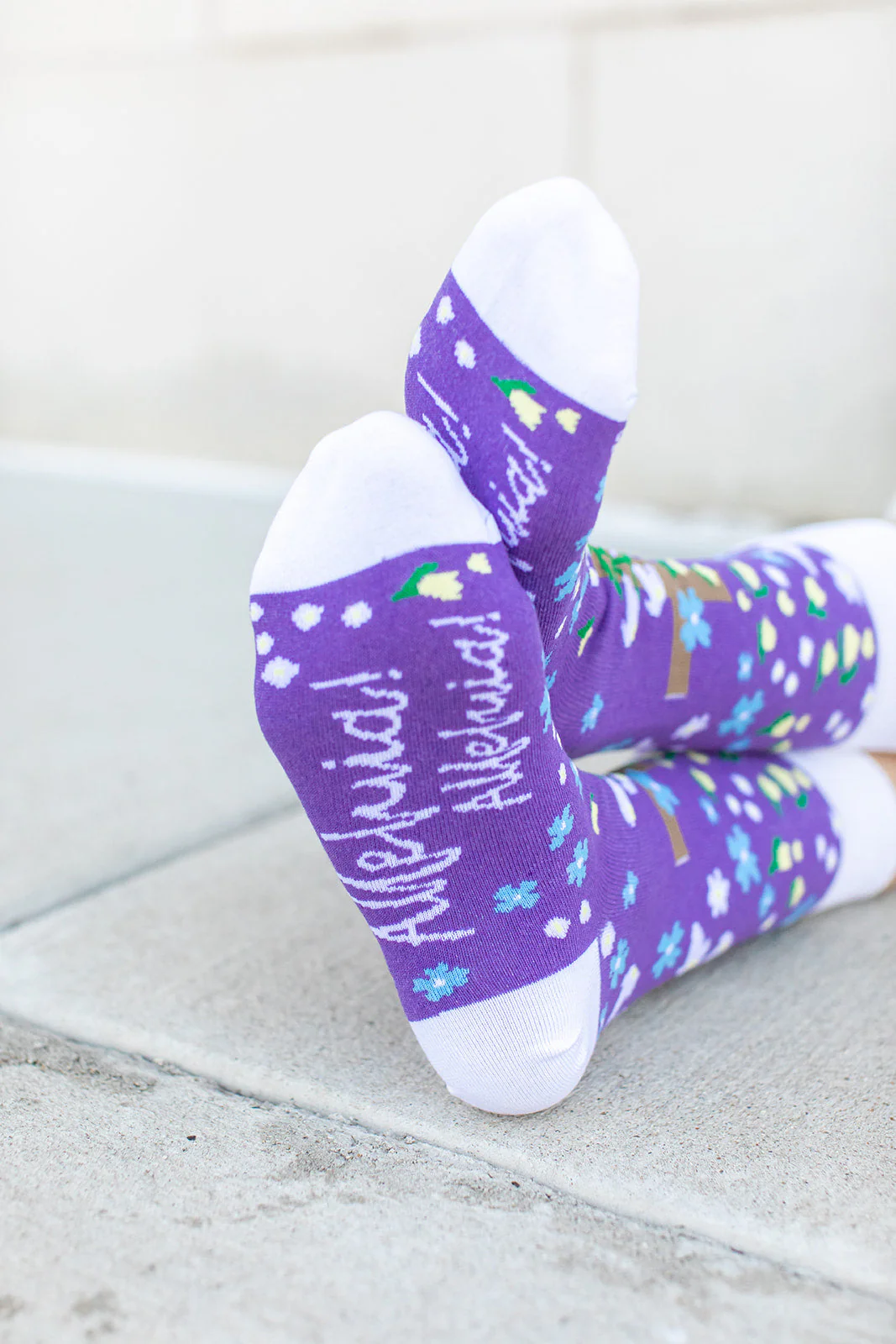 Easter Bloom Adult Socks - Image 3