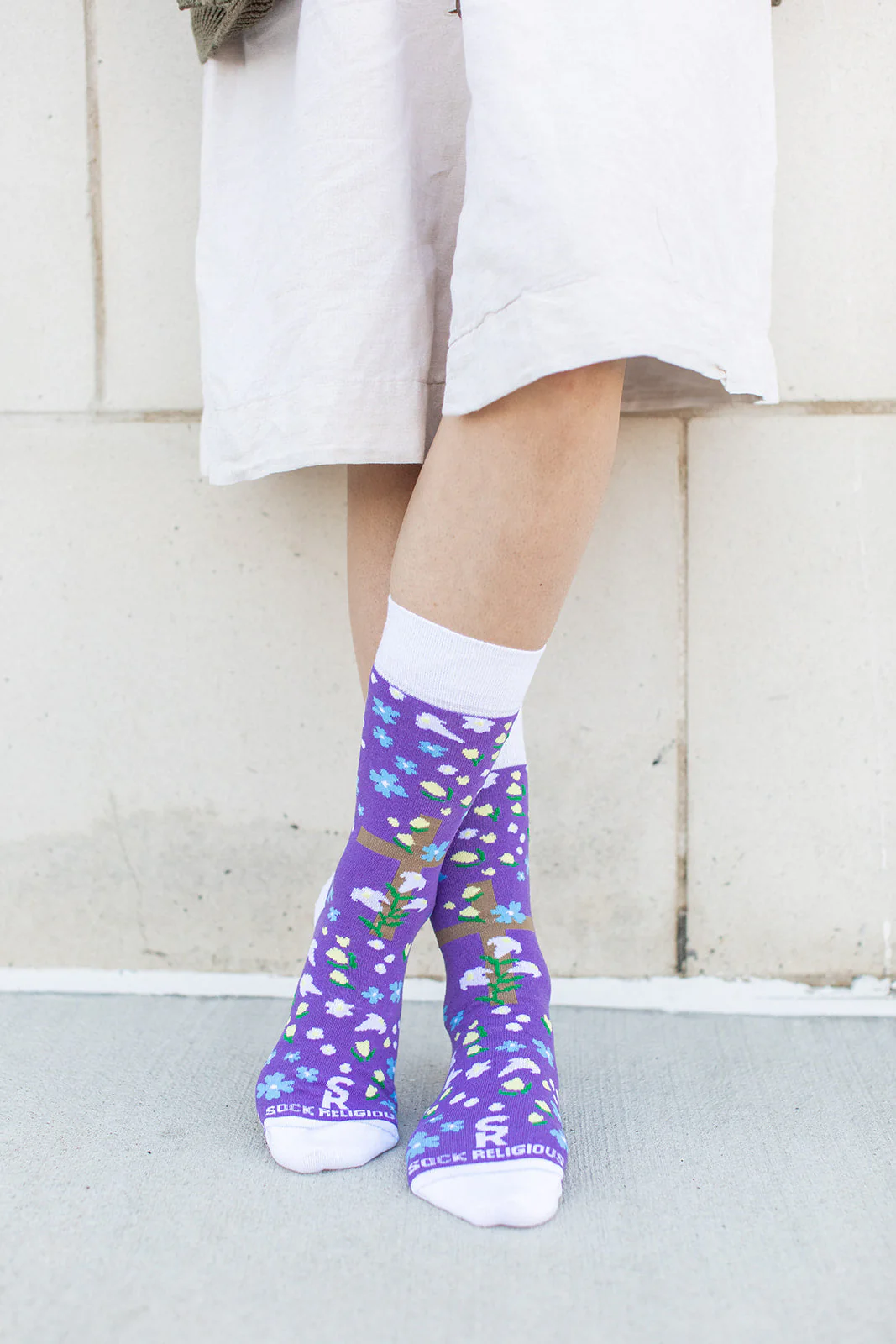 Easter Bloom Adult Socks - Image 6