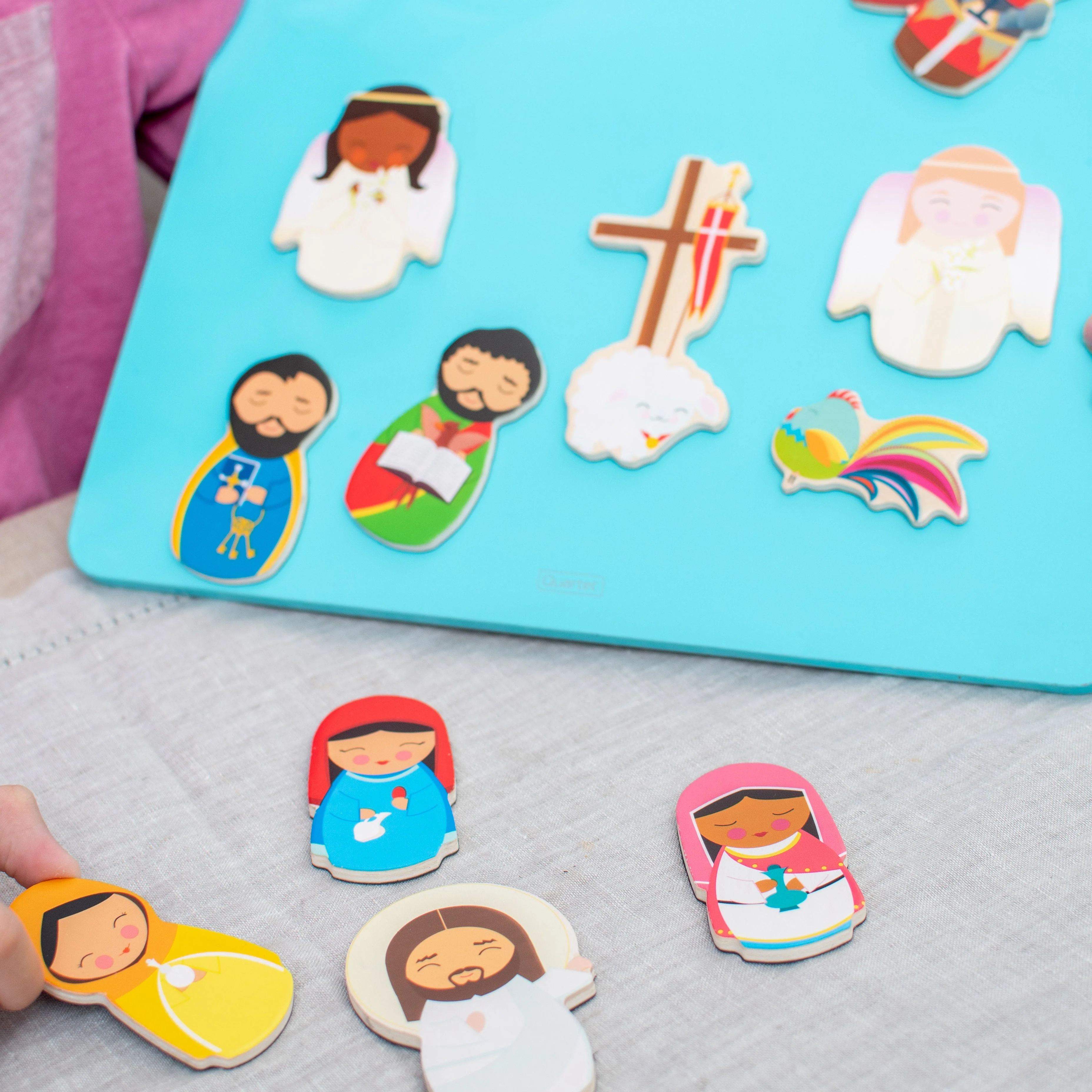 Easter Morning Wooden Magnet Set - Image 5