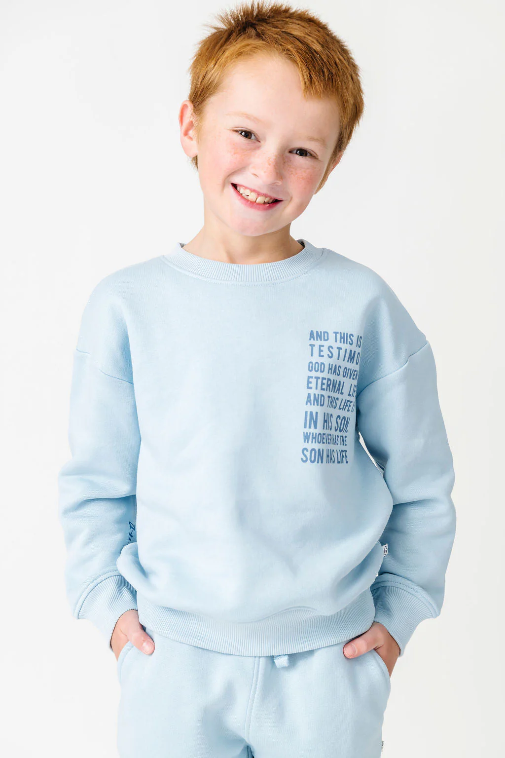 Eternal Life Skyway Fleece Crewneck