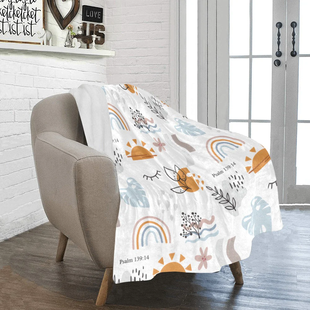 Fearfully and Wonderfully Made Fleece Blanket - Image 14