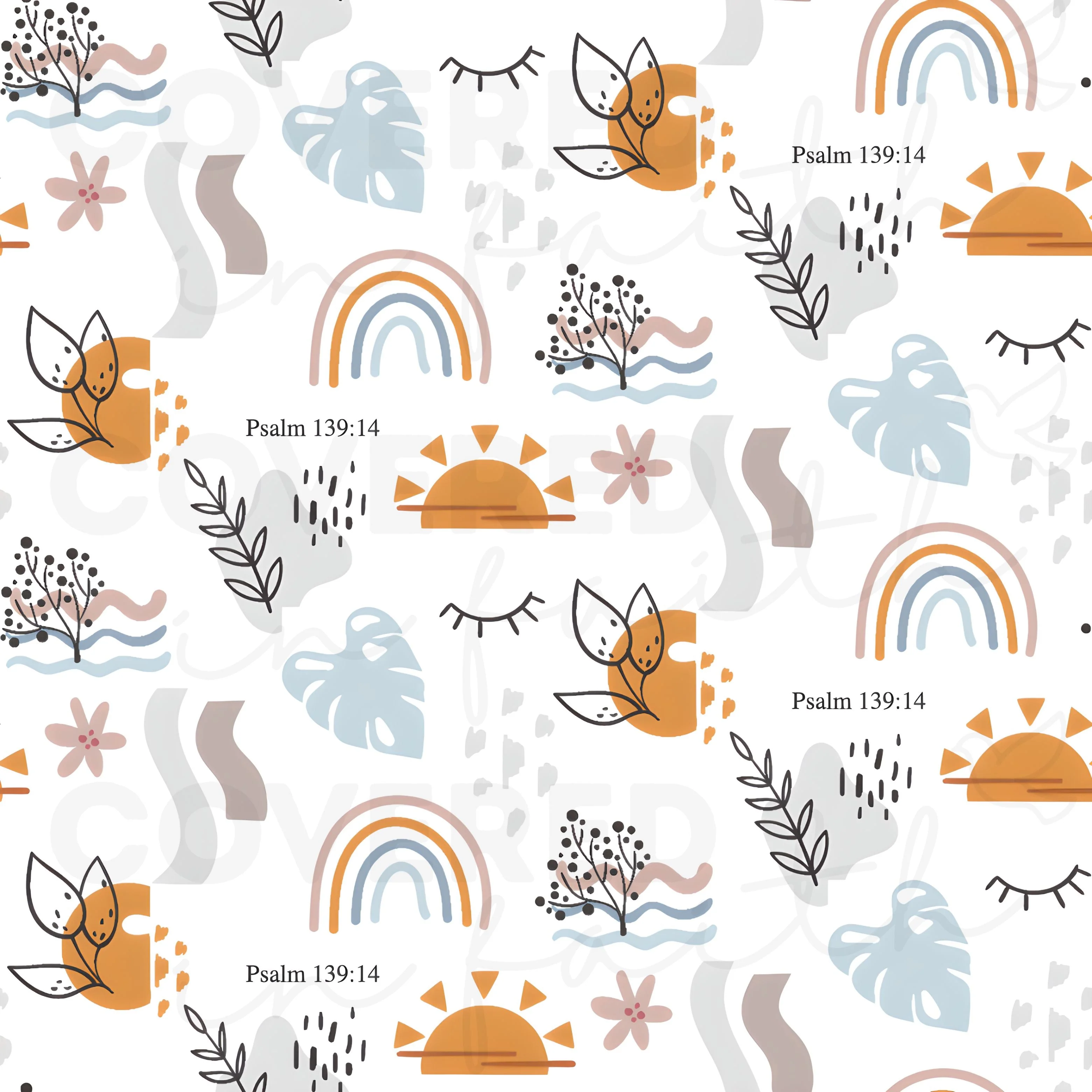 Fearfully and Wonderfully Made Fleece Blanket - Image 2