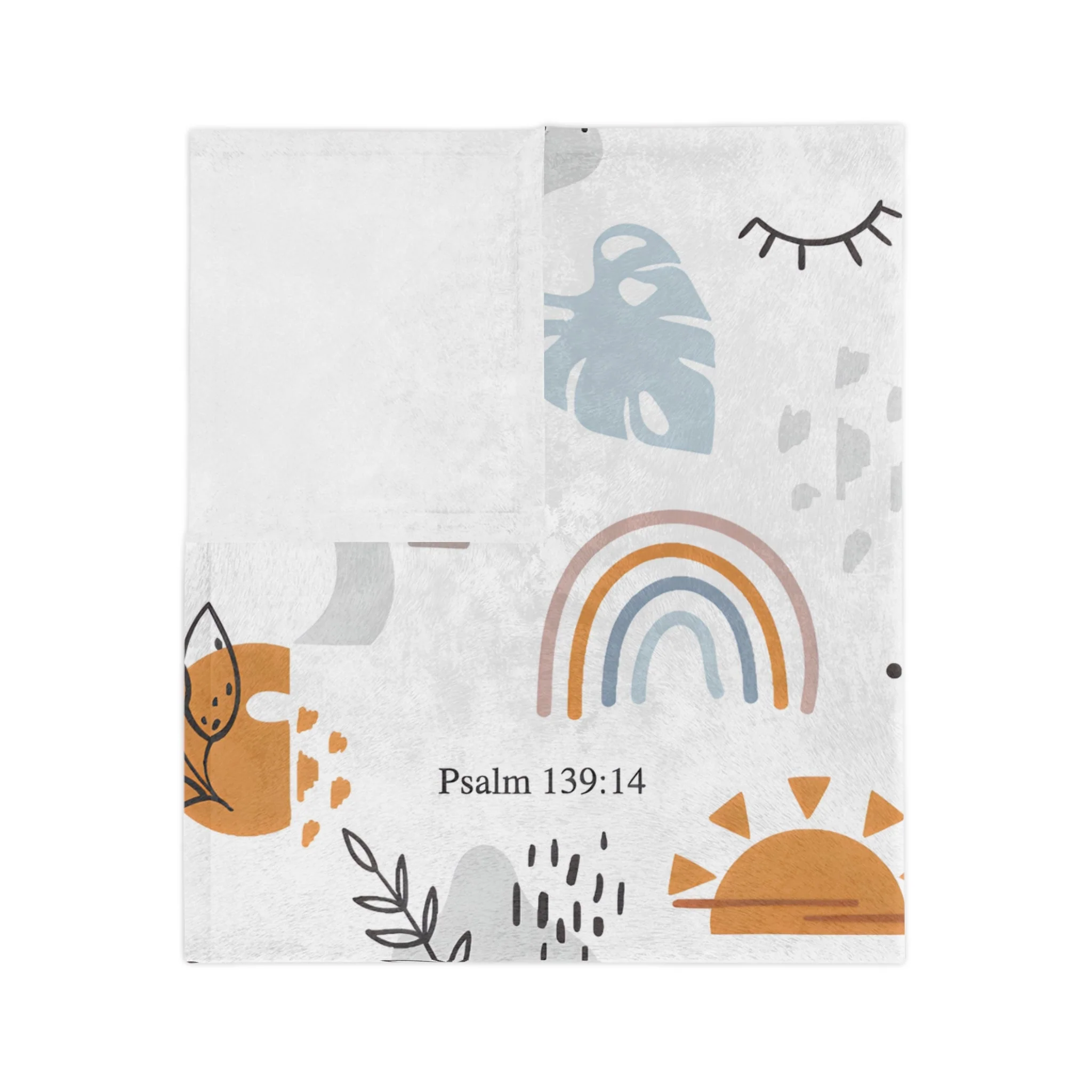 Fearfully and Wonderfully Made Fleece Blanket - Image 5