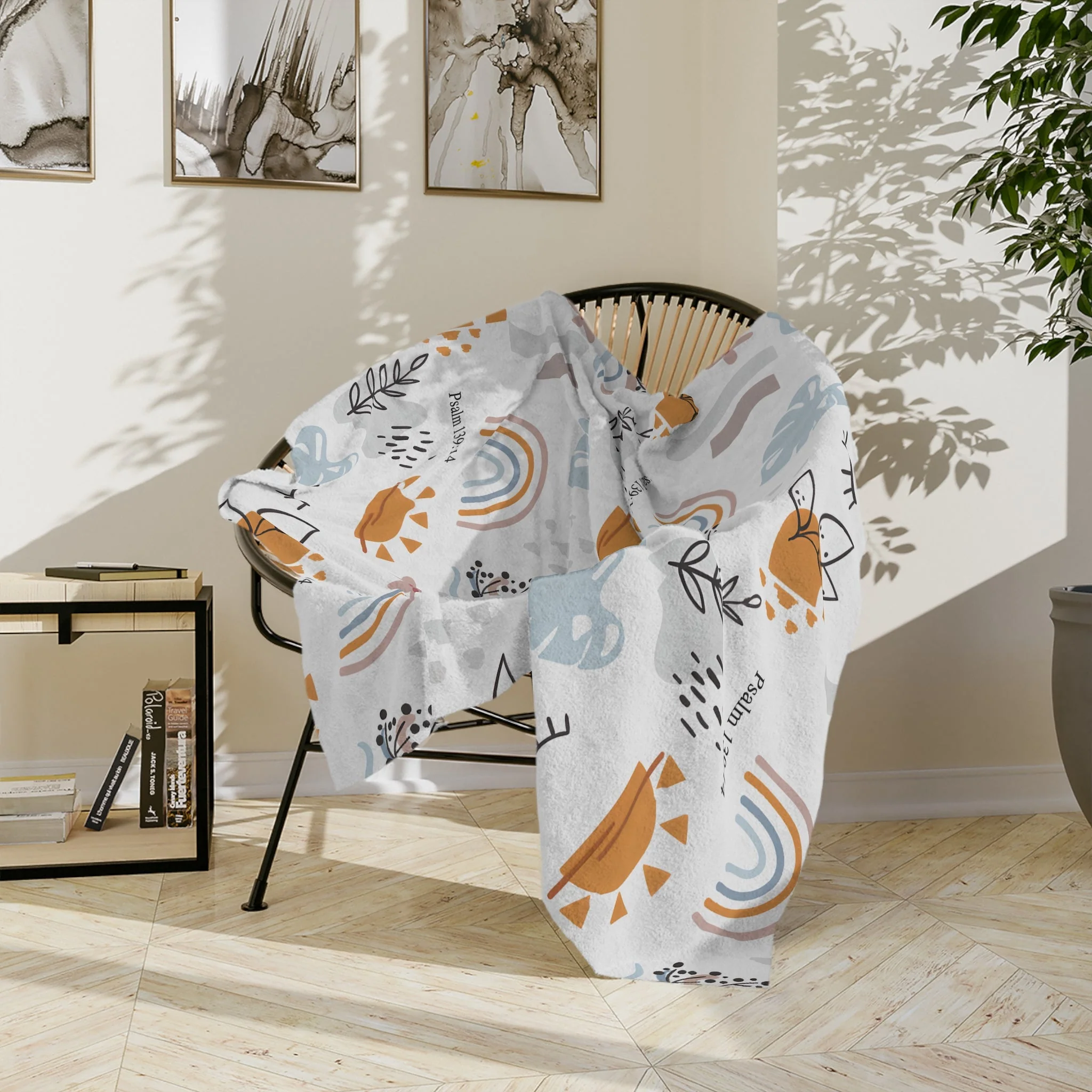 Fearfully and Wonderfully Made Fleece Blanket - Image 7