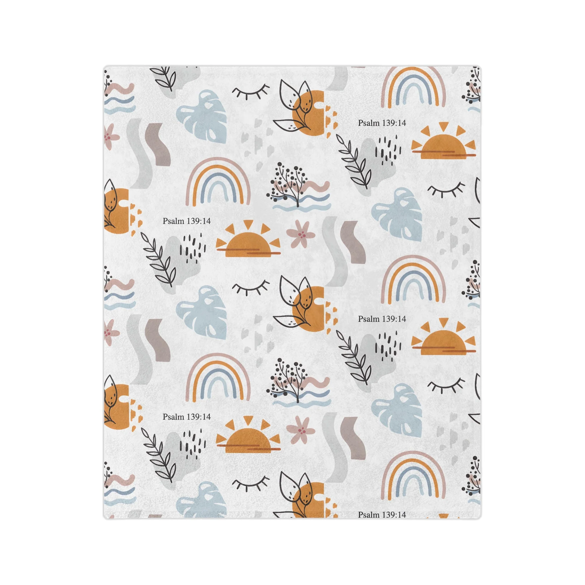 Fearfully and Wonderfully Made Fleece Blanket - Image 8