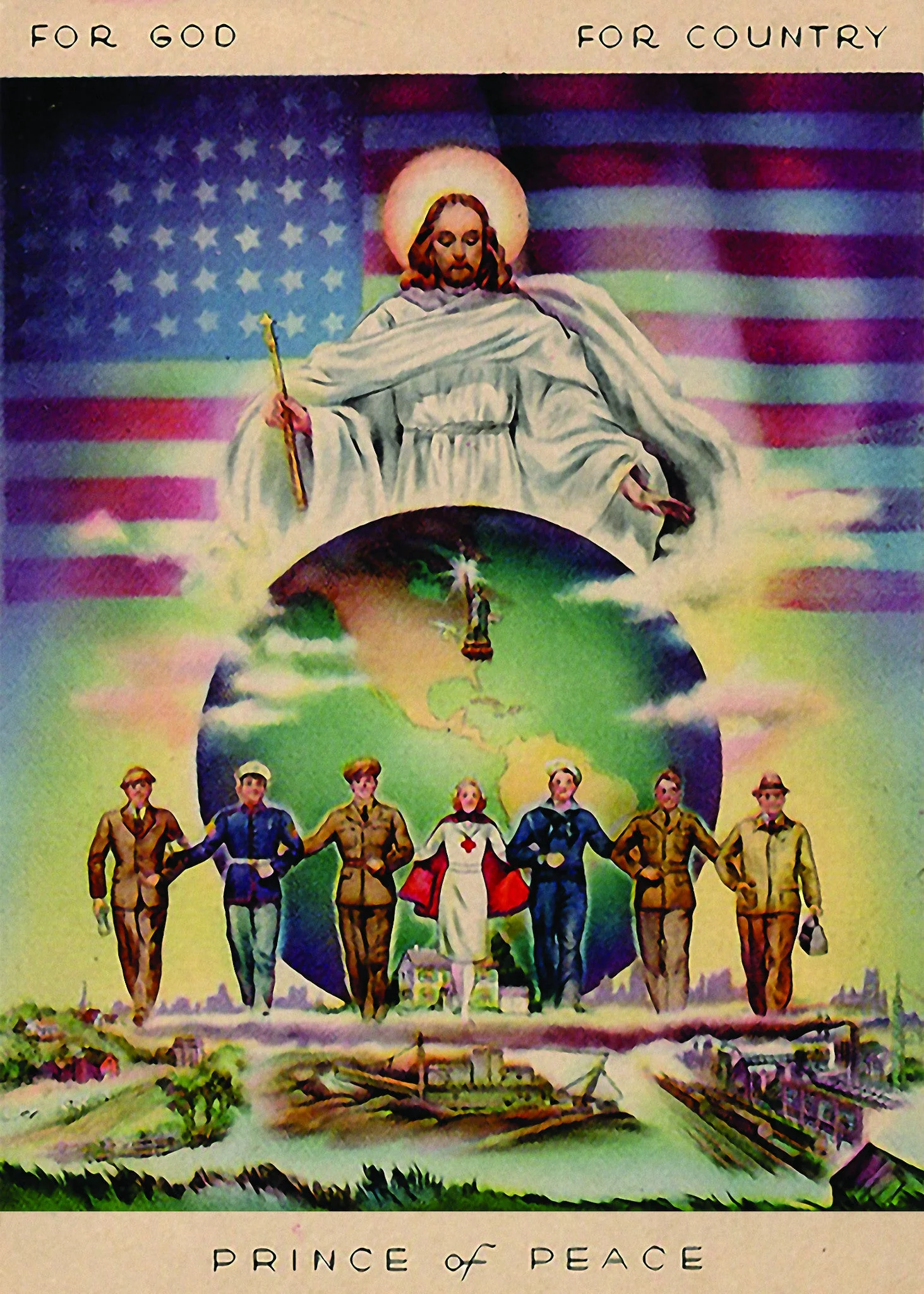 For God & Country, Prince of Peace Print 5X7 - Image 2