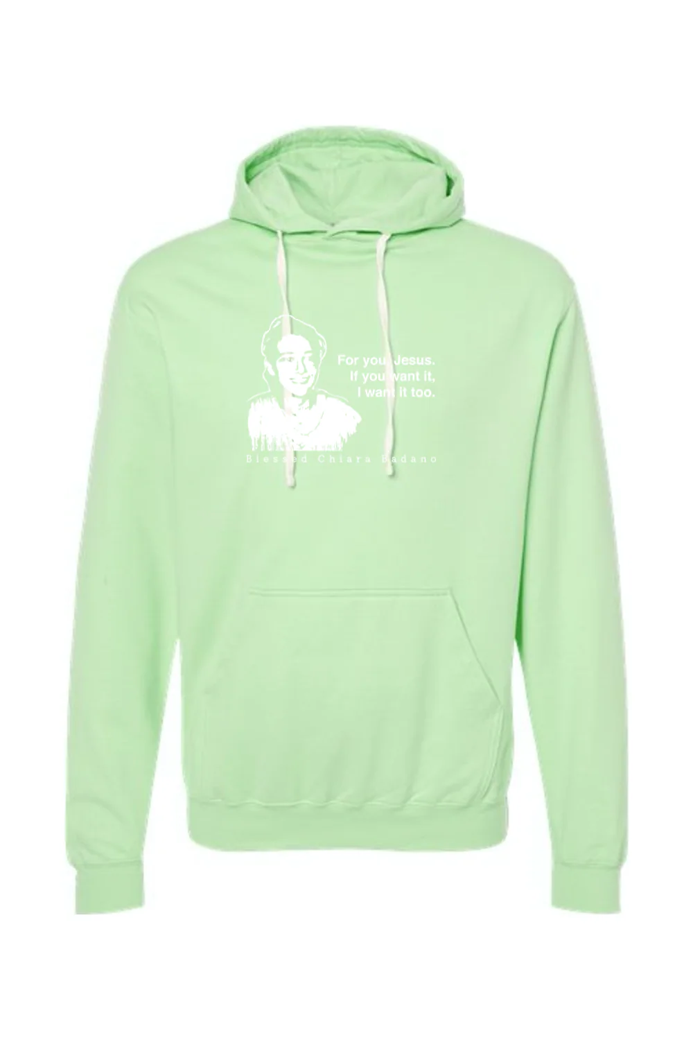For you, Jesus - Bl. Chiara Badano Hoodie Sweatshirt - Image 10