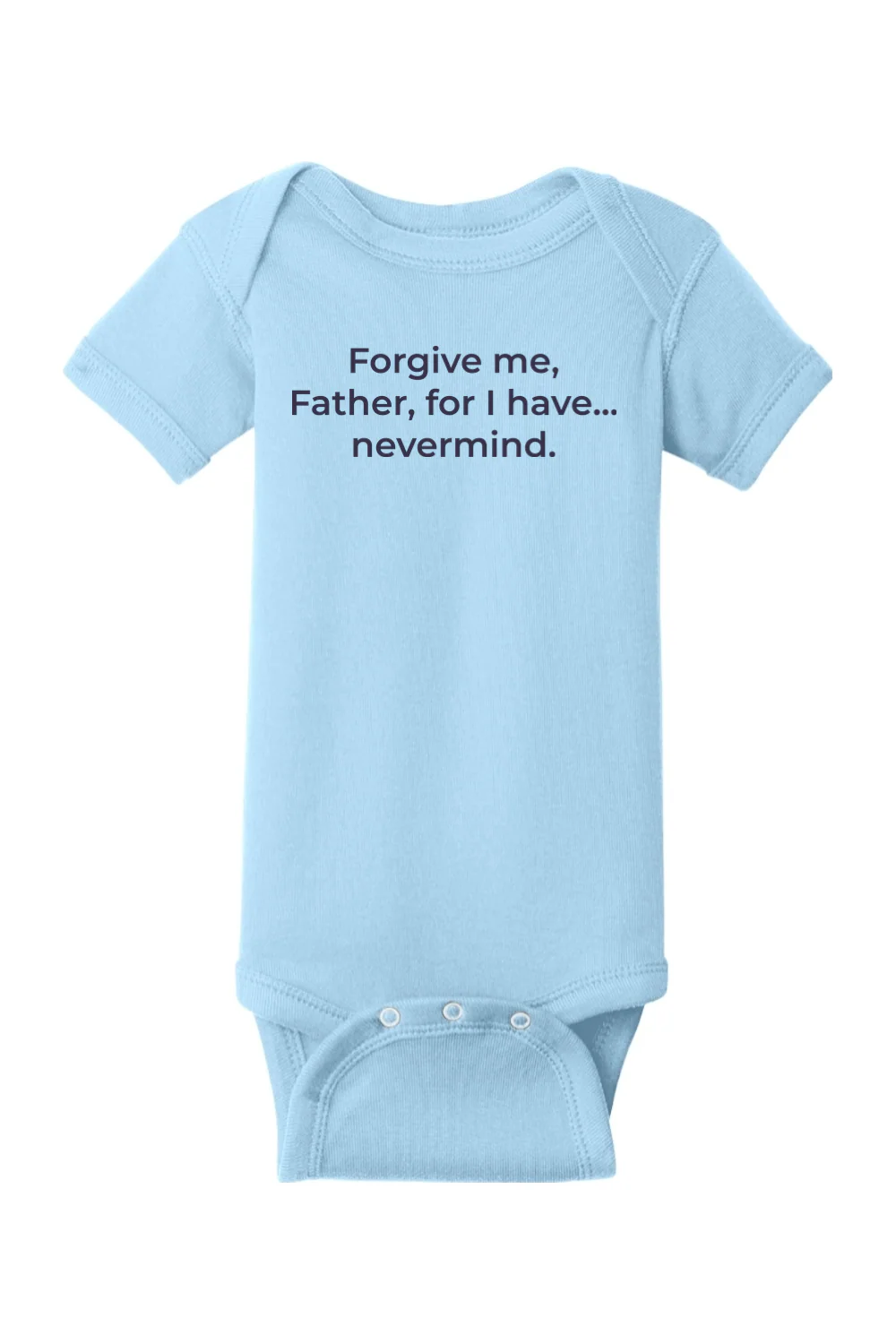 Forgive Me Father Onesie - Image 2
