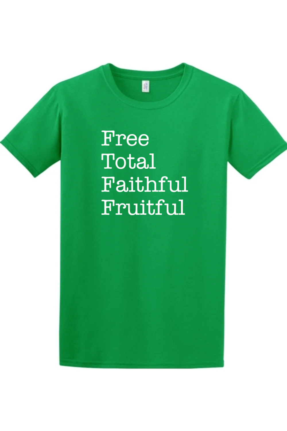 Free Total Faithful Fruitful - Theology of the Body Adult T-shirt - Image 4