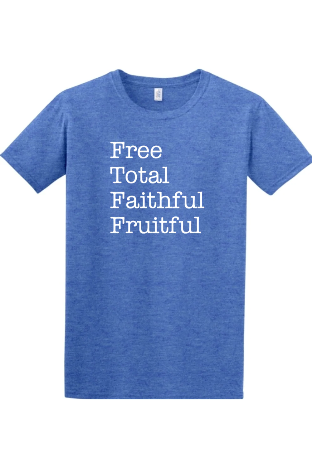 Free Total Faithful Fruitful - Theology of the Body Adult T-shirt - Image 5