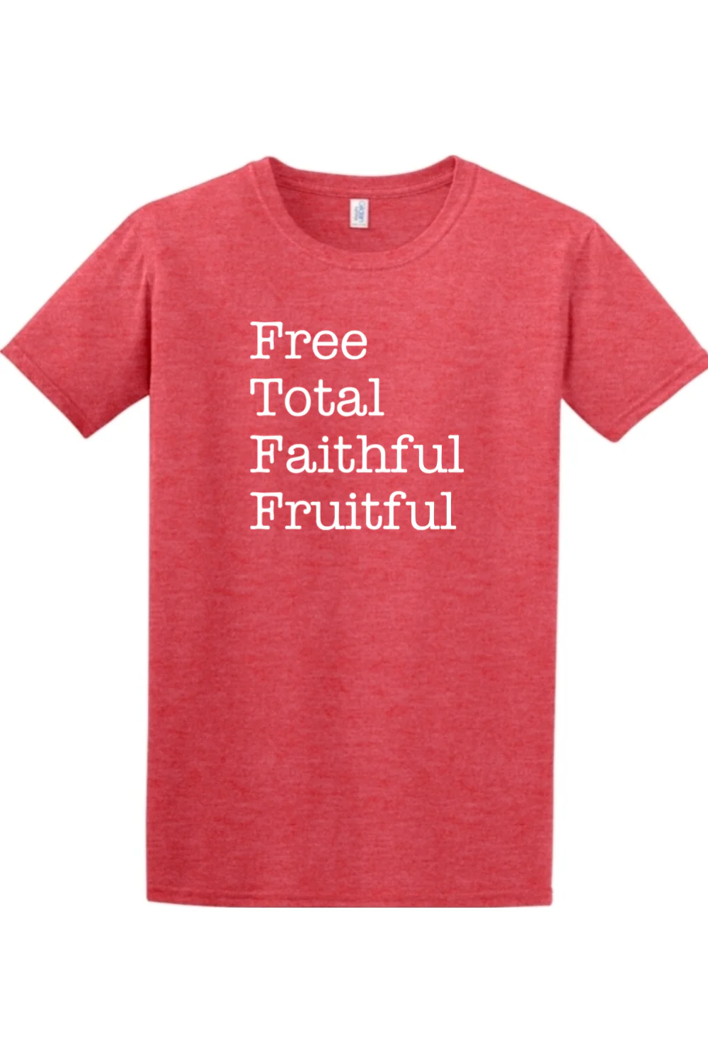 Free Total Faithful Fruitful - Theology of the Body Adult T-shirt - Image 6