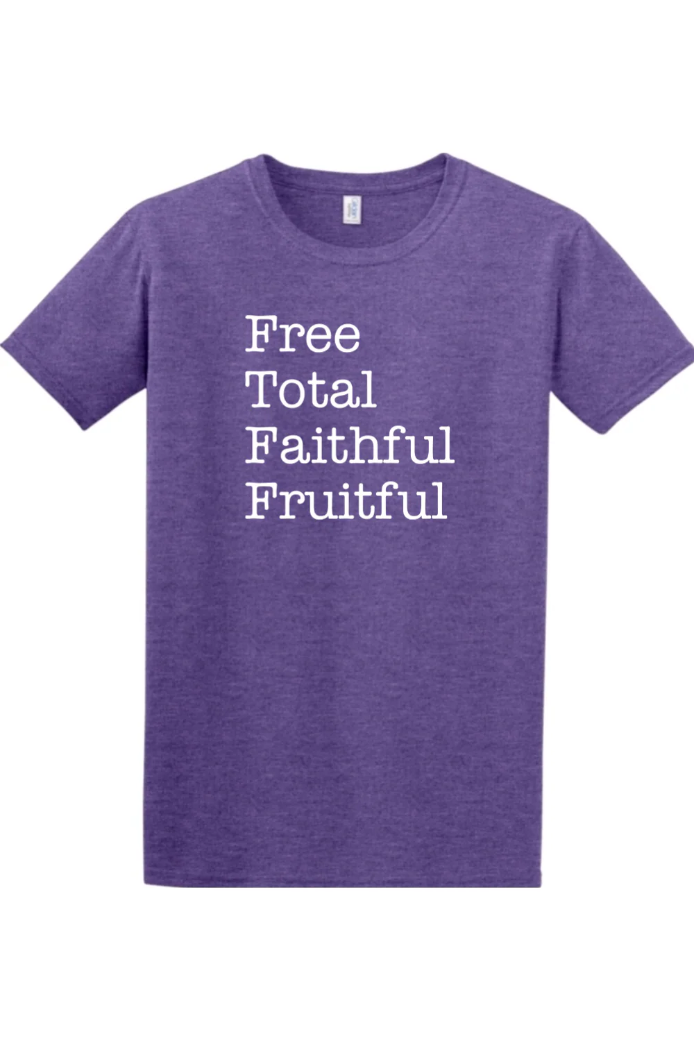 Free Total Faithful Fruitful - Theology of the Body Adult T-shirt - Image 7