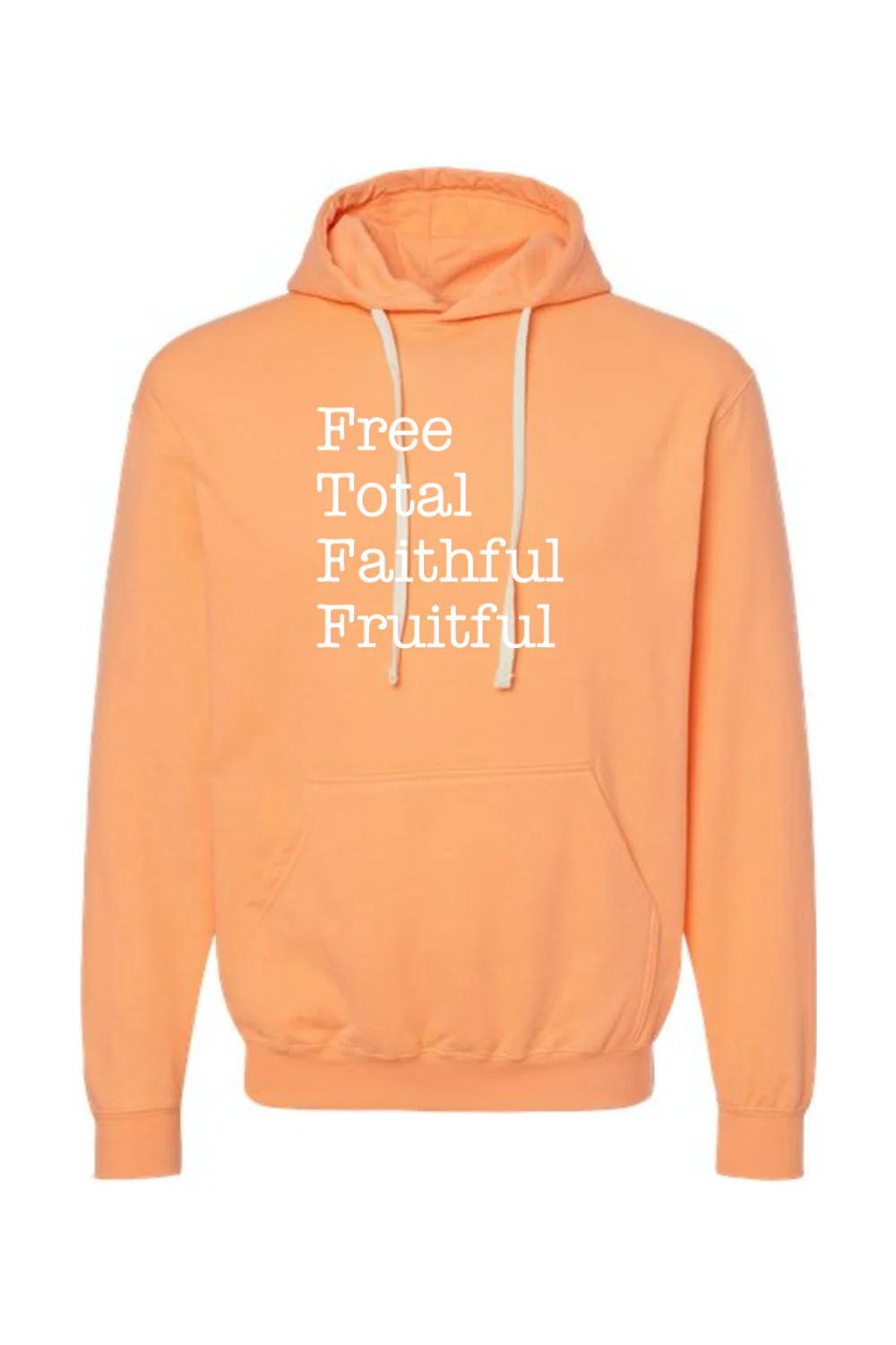 Free Total Faithful Fruitful - Theology of the Body Hoodie Sweatshirt - Image 2