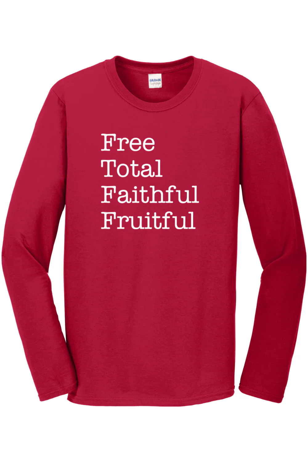 Free Total Faithful Fruitful - Theology of the Body Long Sleeve - Image 2