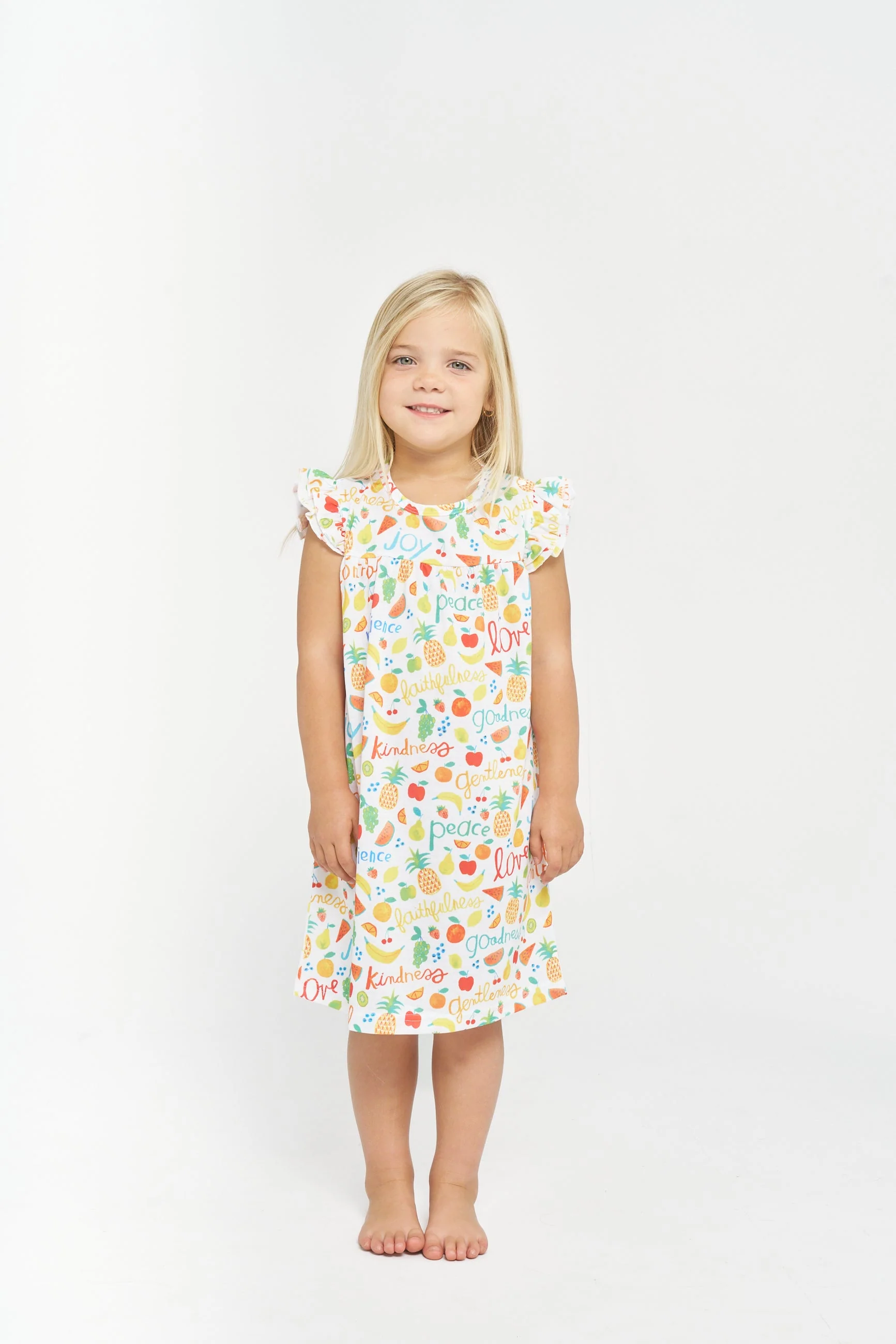 Fruit of the Spirit PJ Girls Nightgown Polyester - Image 2