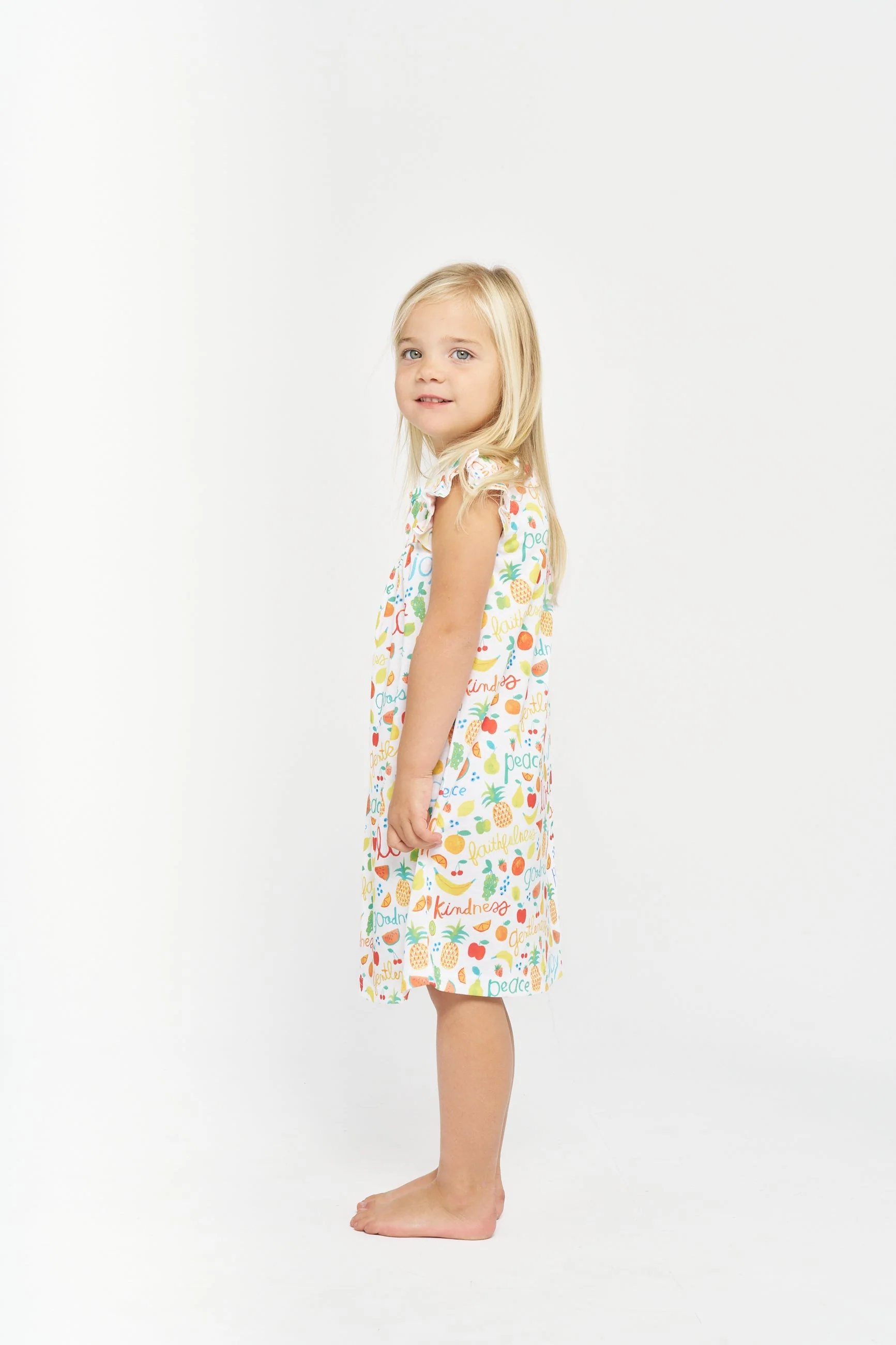 Fruit of the Spirit PJ Girls Nightgown Polyester - Image 3