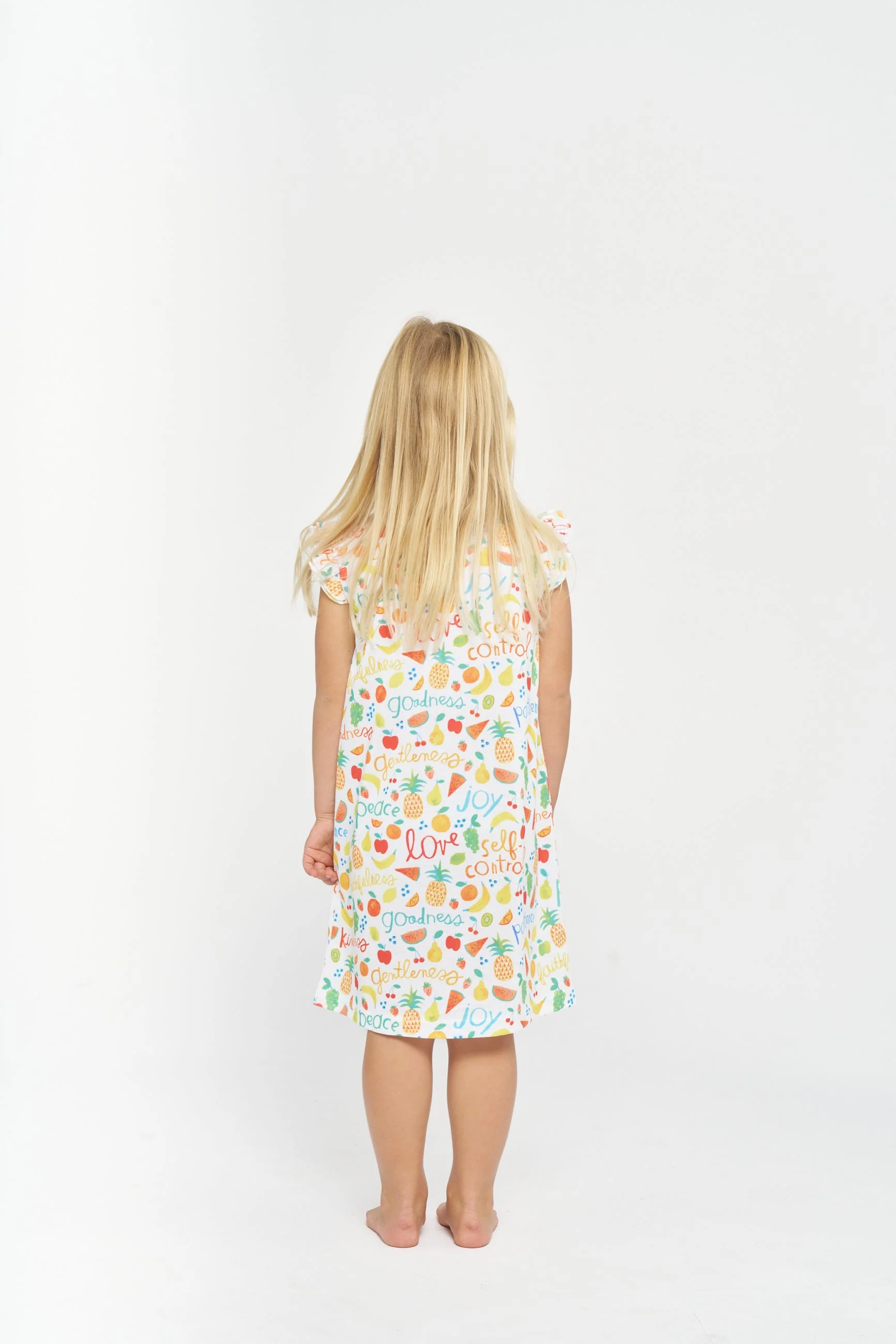 Fruit of the Spirit PJ Girls Nightgown Polyester - Image 4