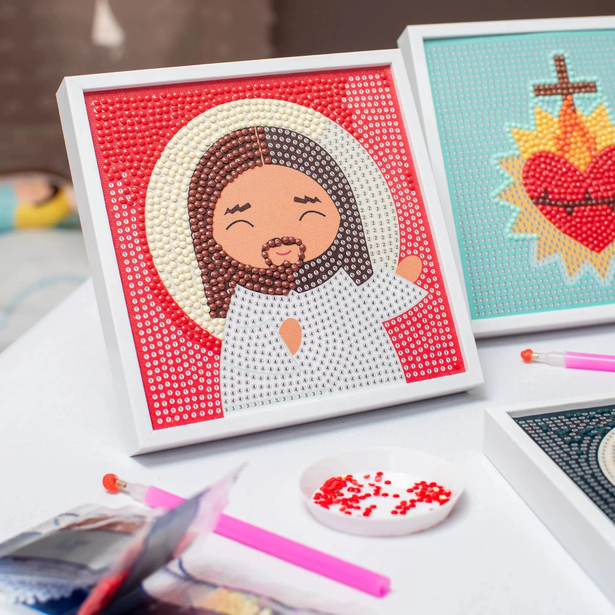 Gem Art Craft Kit Jesus - Image 2