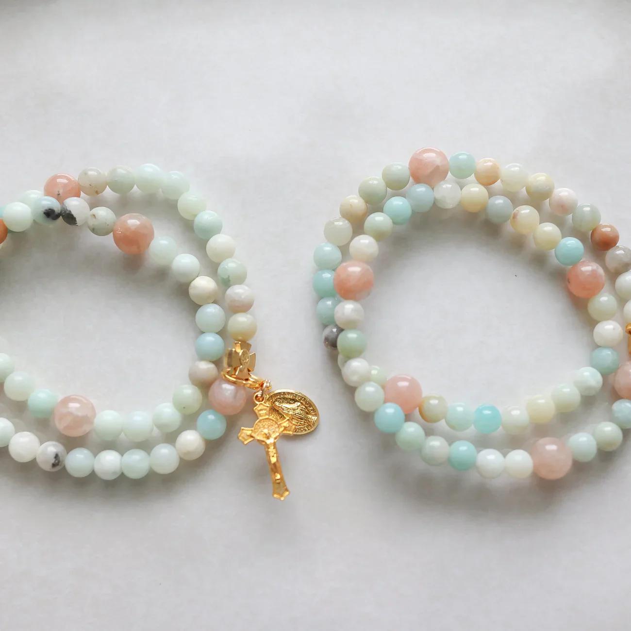 Gianna | Stretch & Wrap Rosary Bracelet | Small, Medium & Large - Image 5
