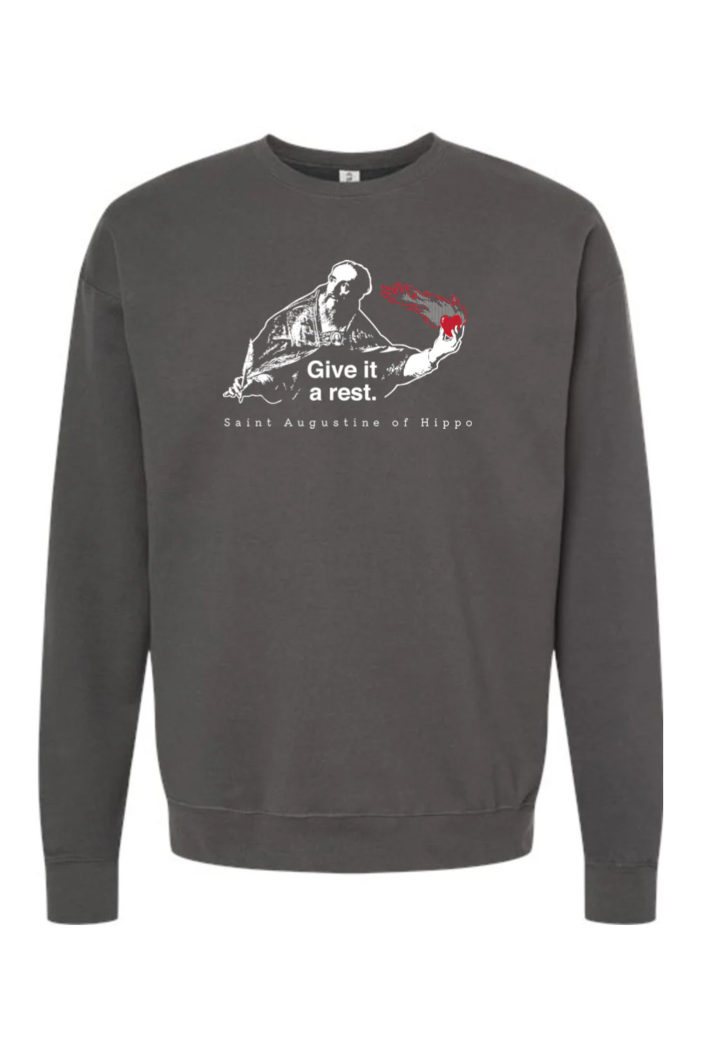 Give It a Rest - St. Augustine Crewneck Sweatshirt - Image 2