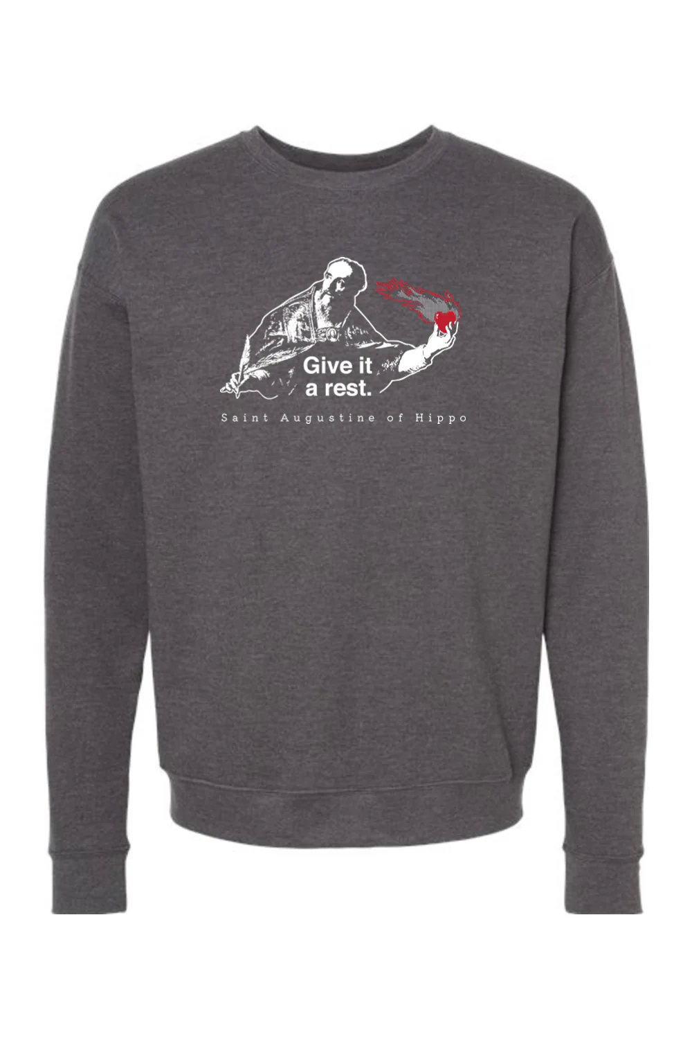 Give It a Rest - St. Augustine Crewneck Sweatshirt - Image 3