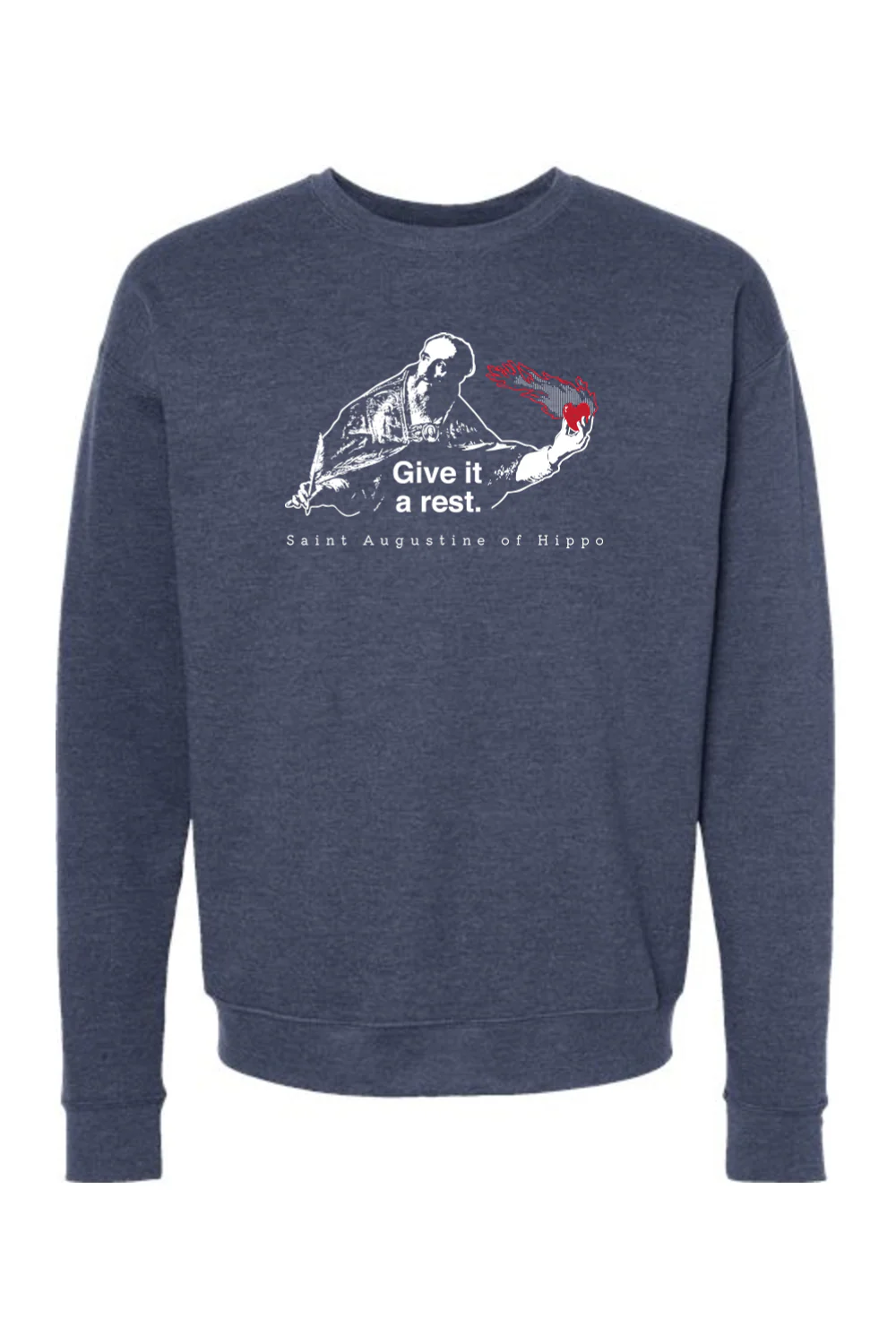 Give It a Rest - St. Augustine Crewneck Sweatshirt - Image 4