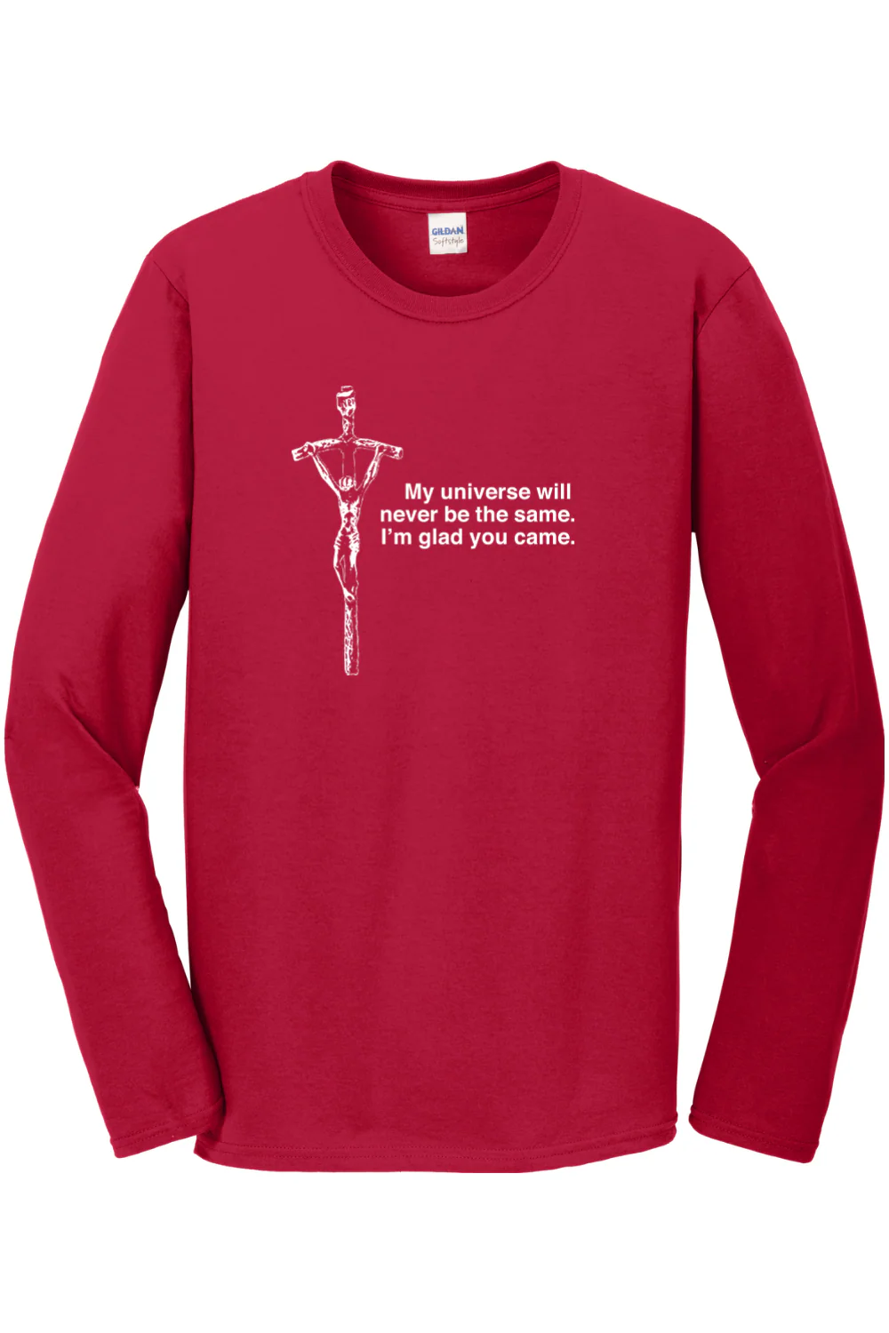 Glad He Came - Crucifix Long Sleeve - Image 2