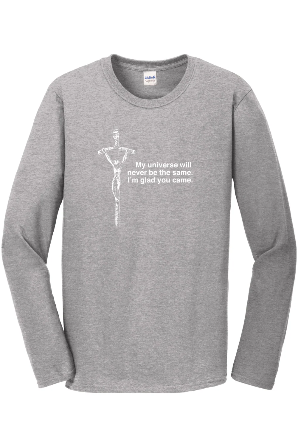 Glad He Came - Crucifix Long Sleeve - Image 3
