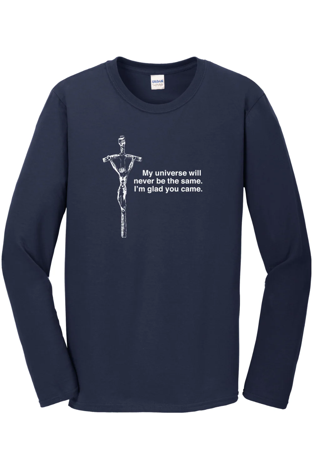 Glad He Came - Crucifix Long Sleeve - Image 4