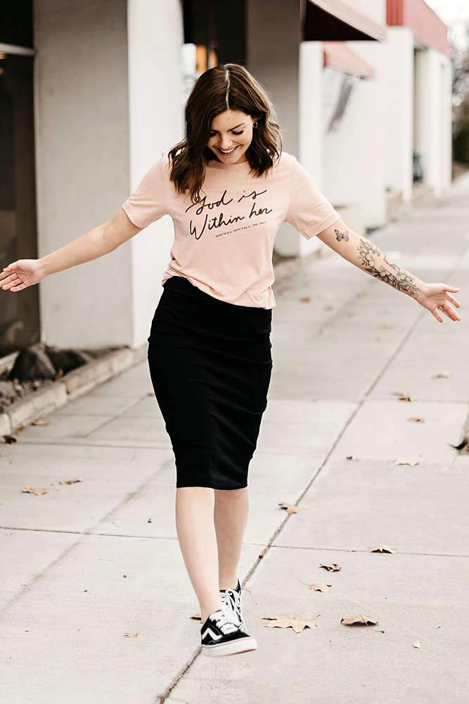 God Within Her Tee - Image 3