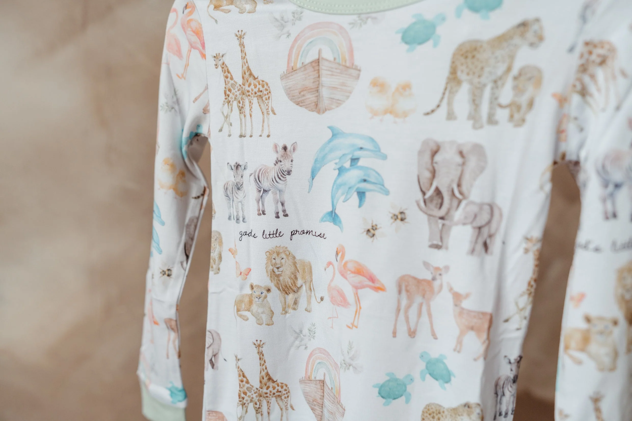 God's Little Promise Bamboo 2 Piece Pajama Set - Image 3