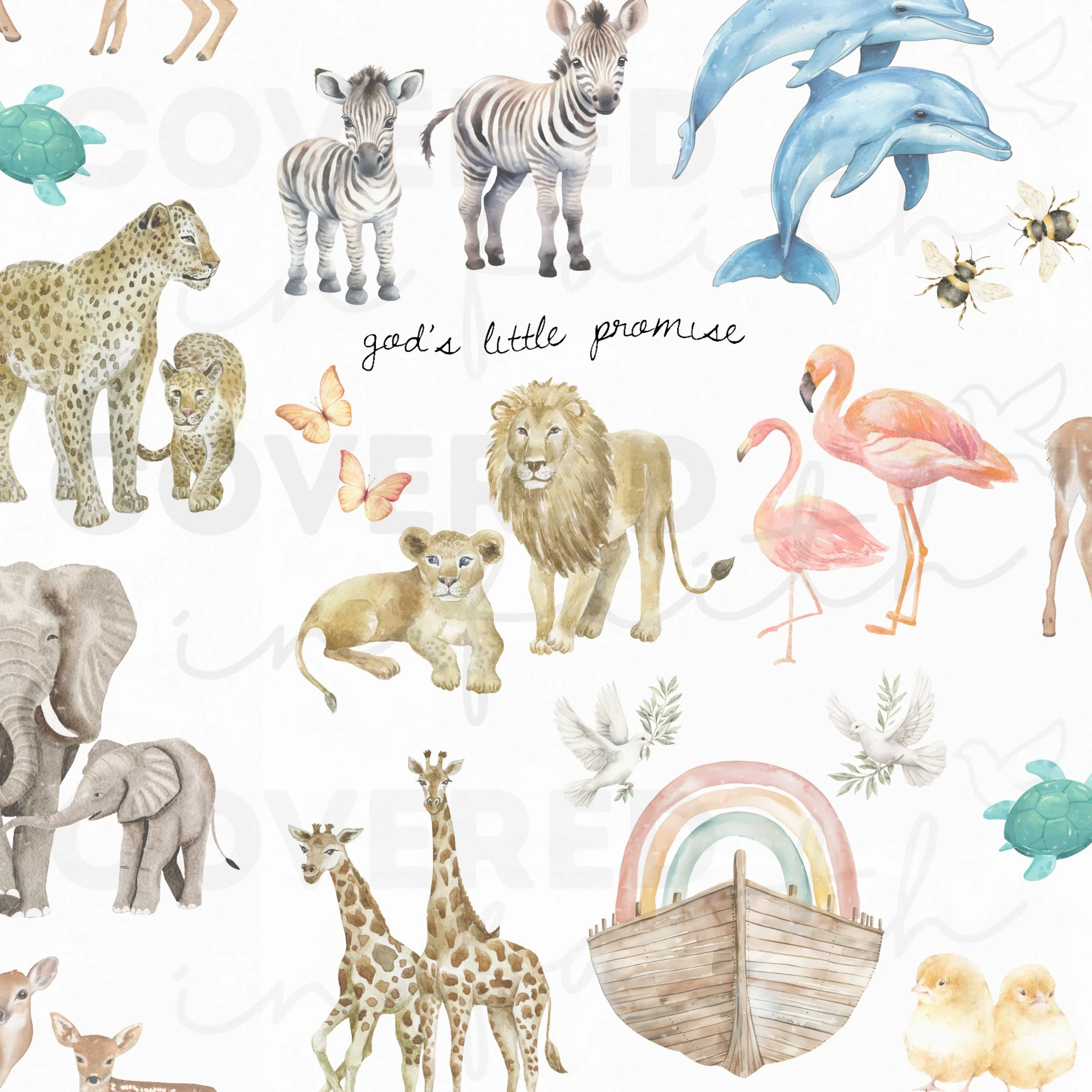 God's Little Promise Bamboo Footed Onesie Pajama - Image 4