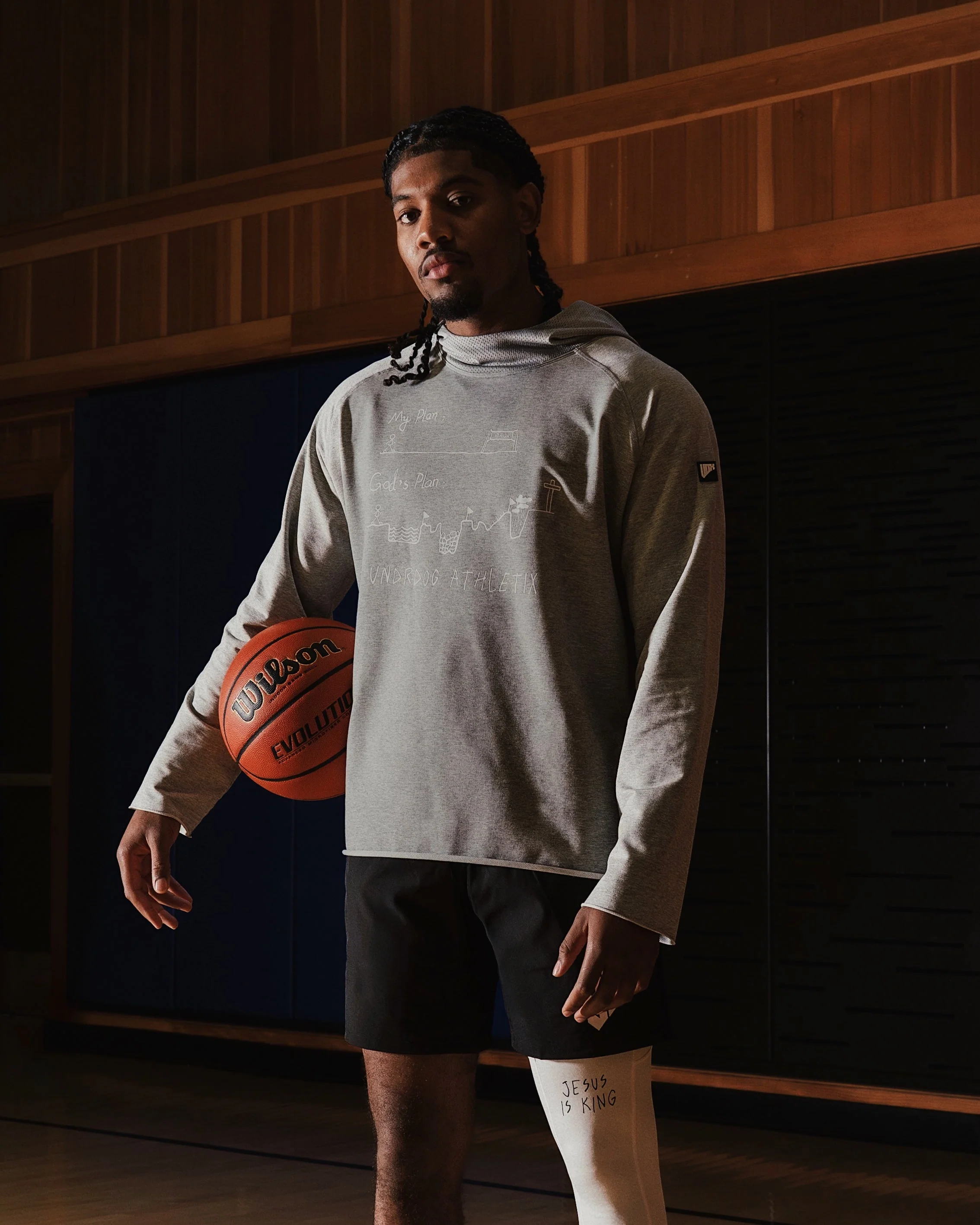 "God's Plan" Warm-Up Hoodie - Image 2
