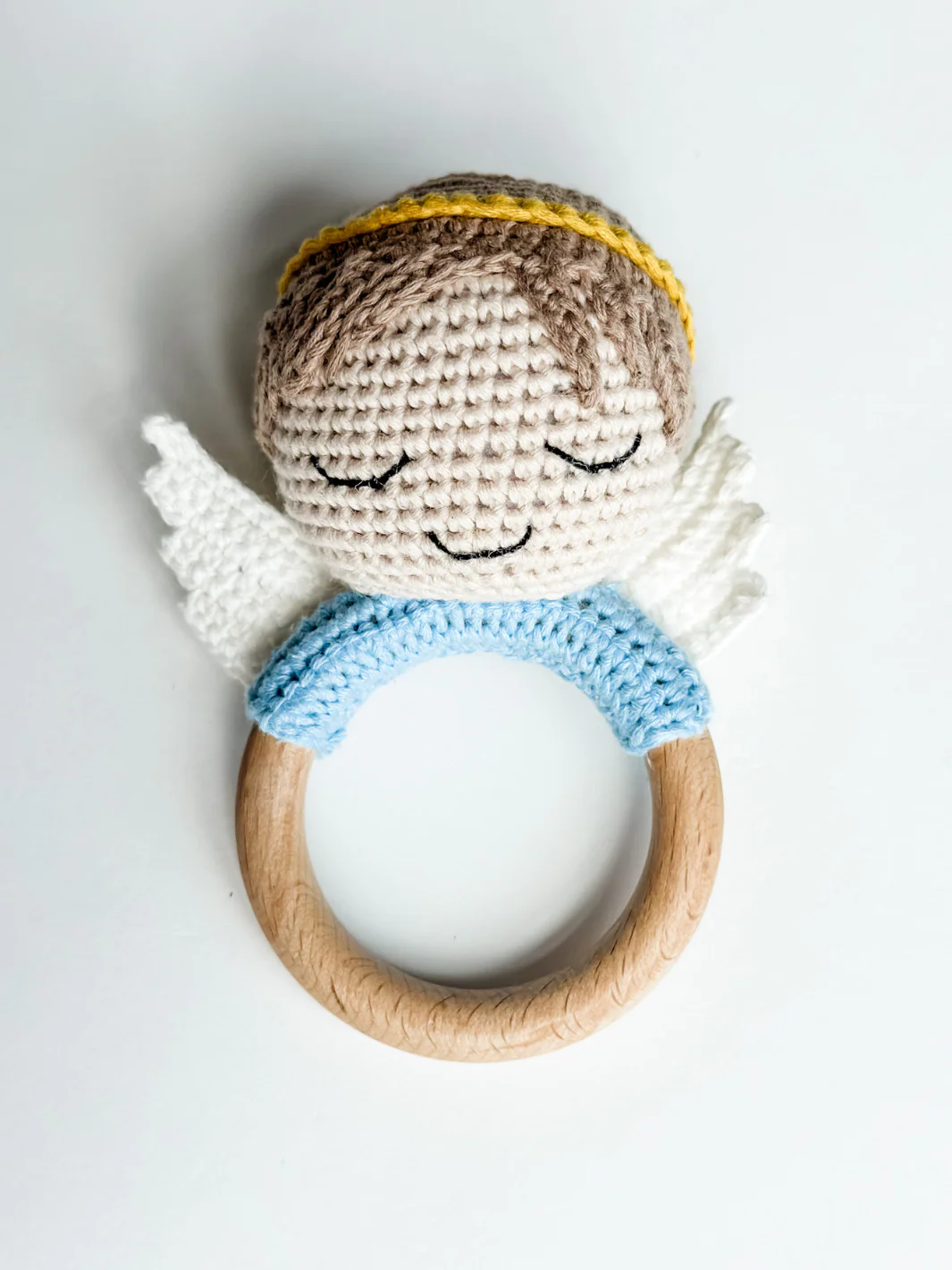 Guardian Angel Rattle (Boy) - Image 5