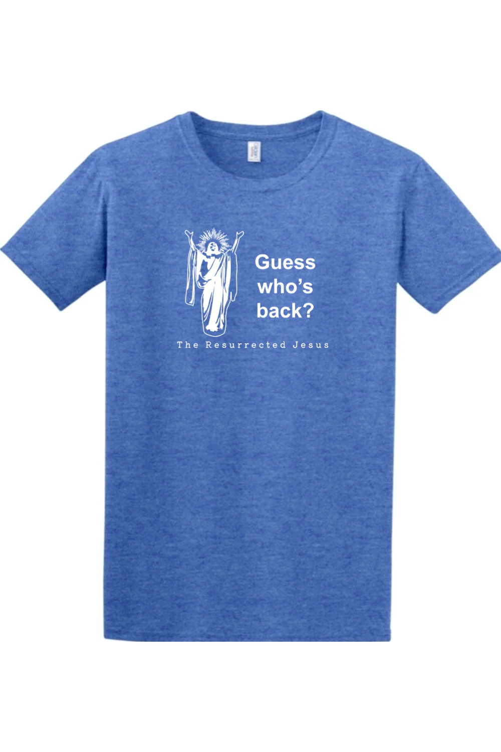 Guess Who's Back - Resurrection Jesus Adult T-Shirt - Image 3