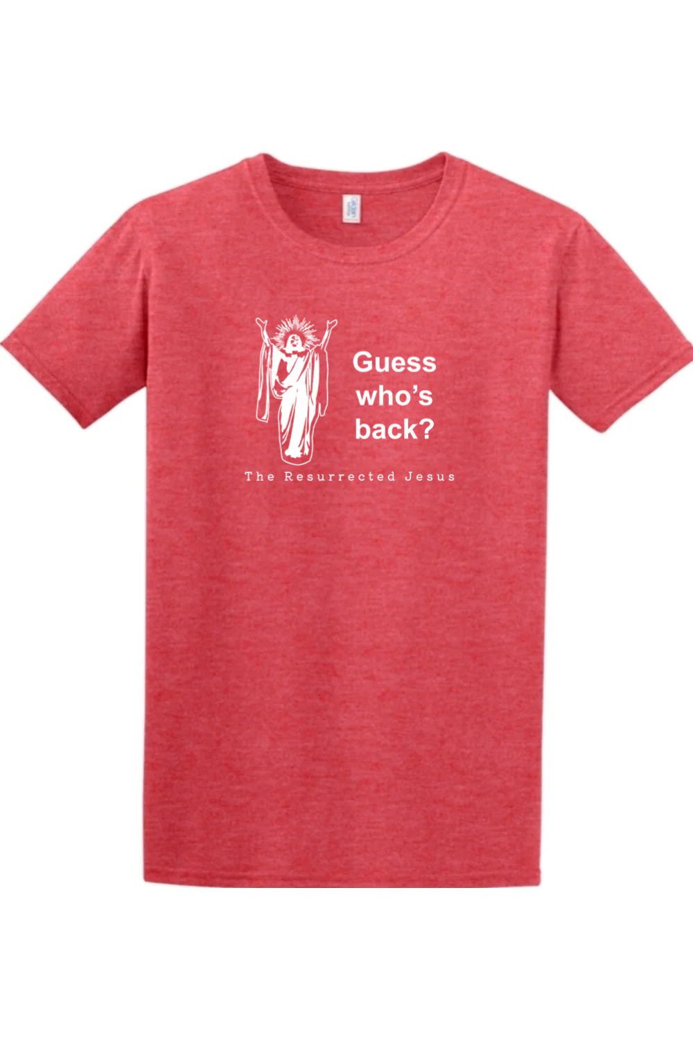 Guess Who's Back - Resurrection Jesus Adult T-Shirt - Image 6