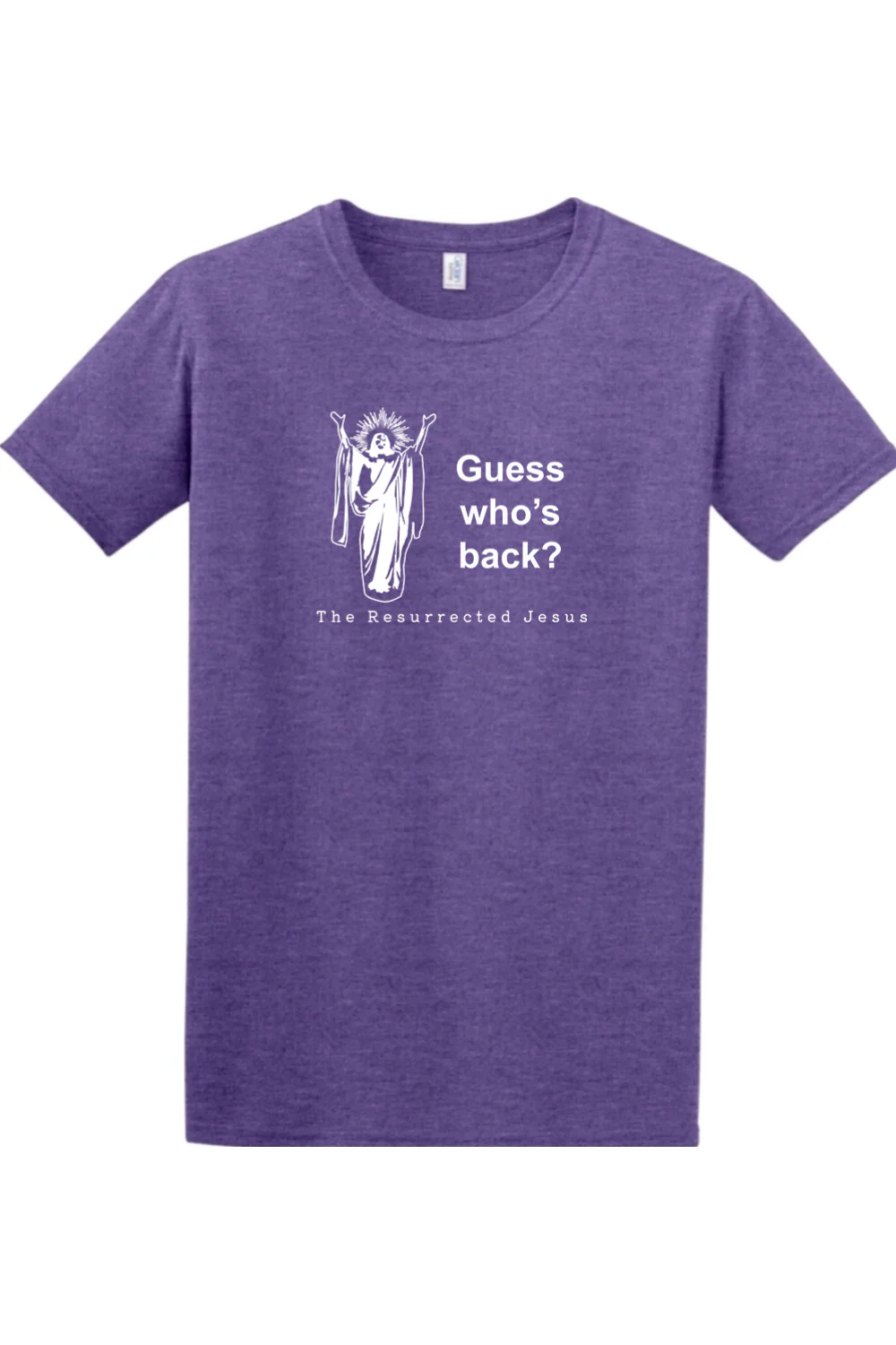 Guess Who's Back - Resurrection Jesus Adult T-Shirt - Image 7