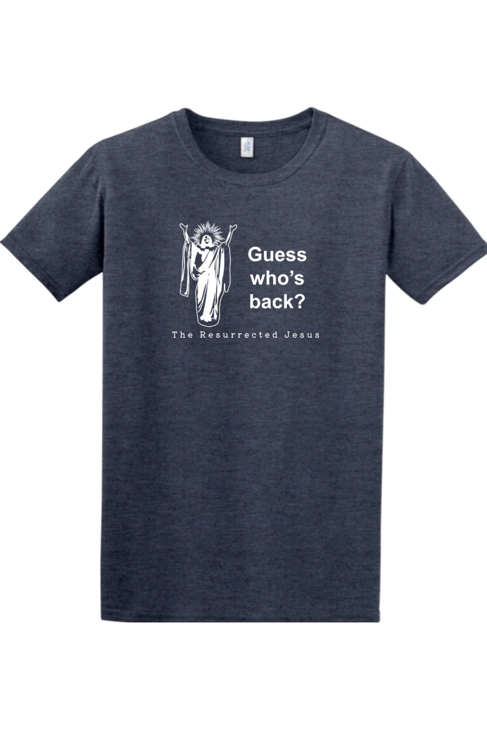 Guess Who's Back - Resurrection Jesus Adult T-Shirt - Image 8