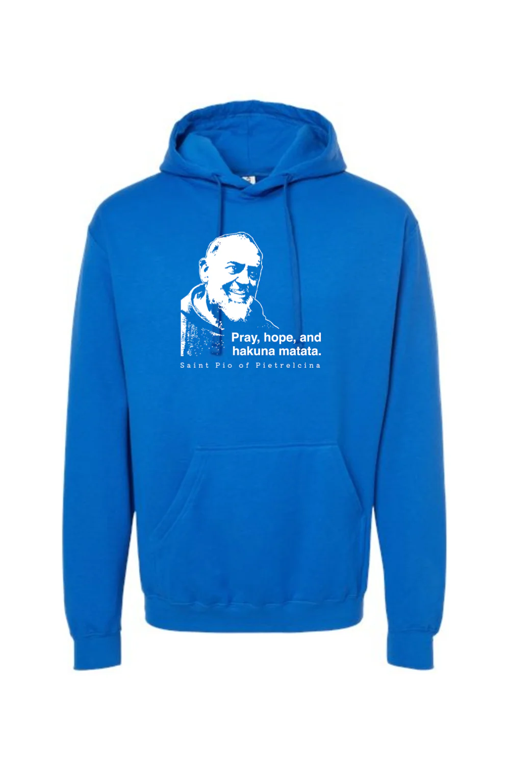 Hakuna Matata - St. Padre Pio Hoodie Sweatshirt - Image 13
