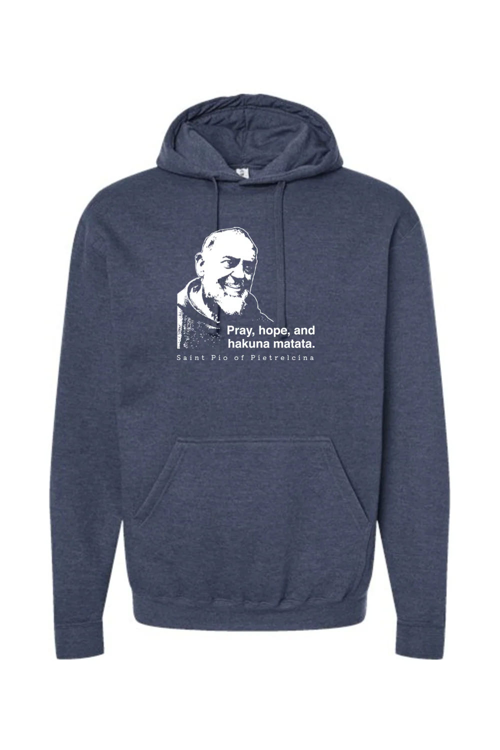 Hakuna Matata - St. Padre Pio Hoodie Sweatshirt - Image 5