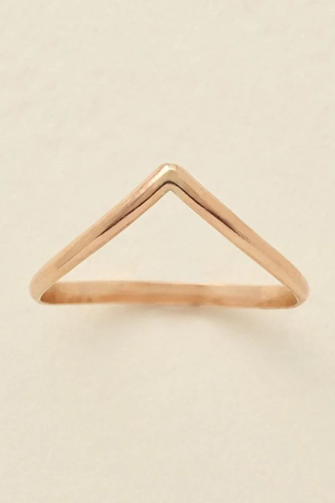 Handmade Peak Ring