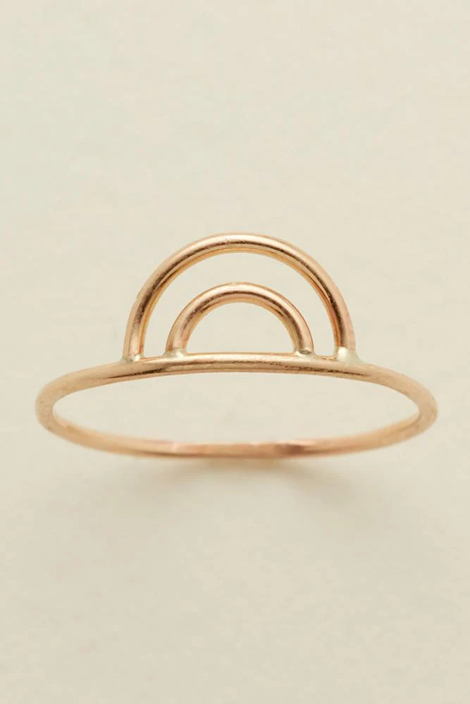 Handmade Rainbow Covenant Ring