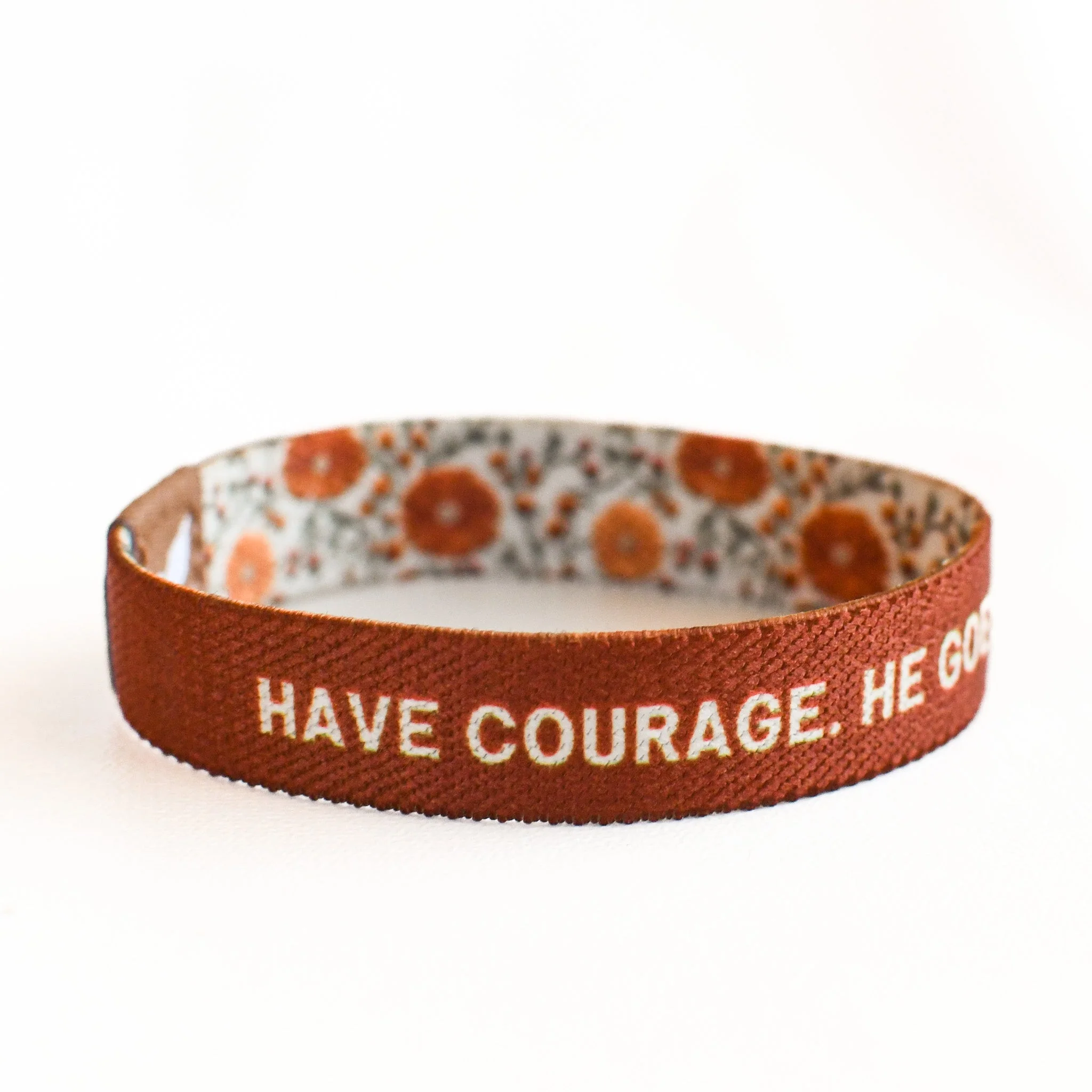 Have Courage Golden Floral Womens TruthBand - Image 6
