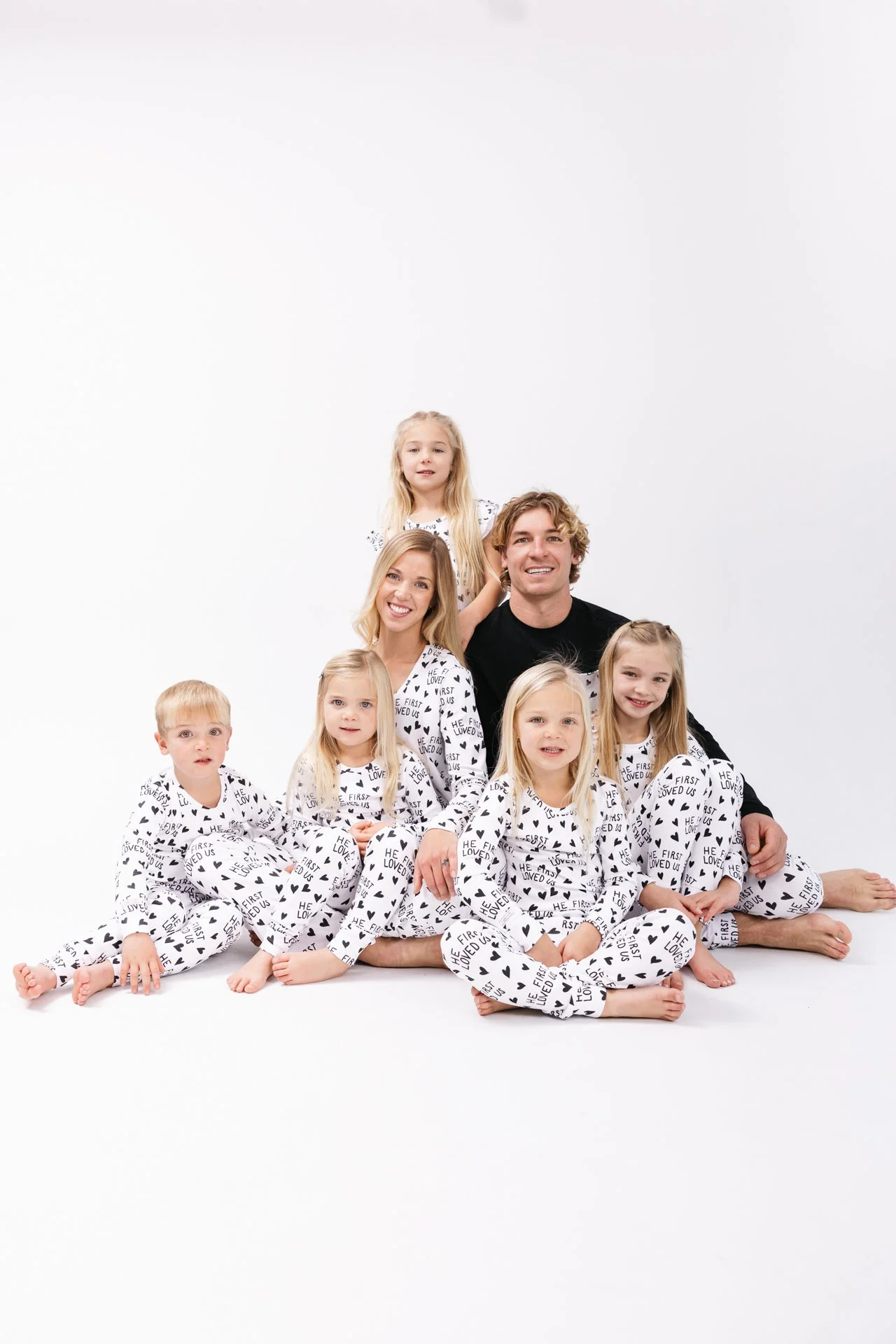 He First Loved Us Women's PJ Set Cotton - Image 4