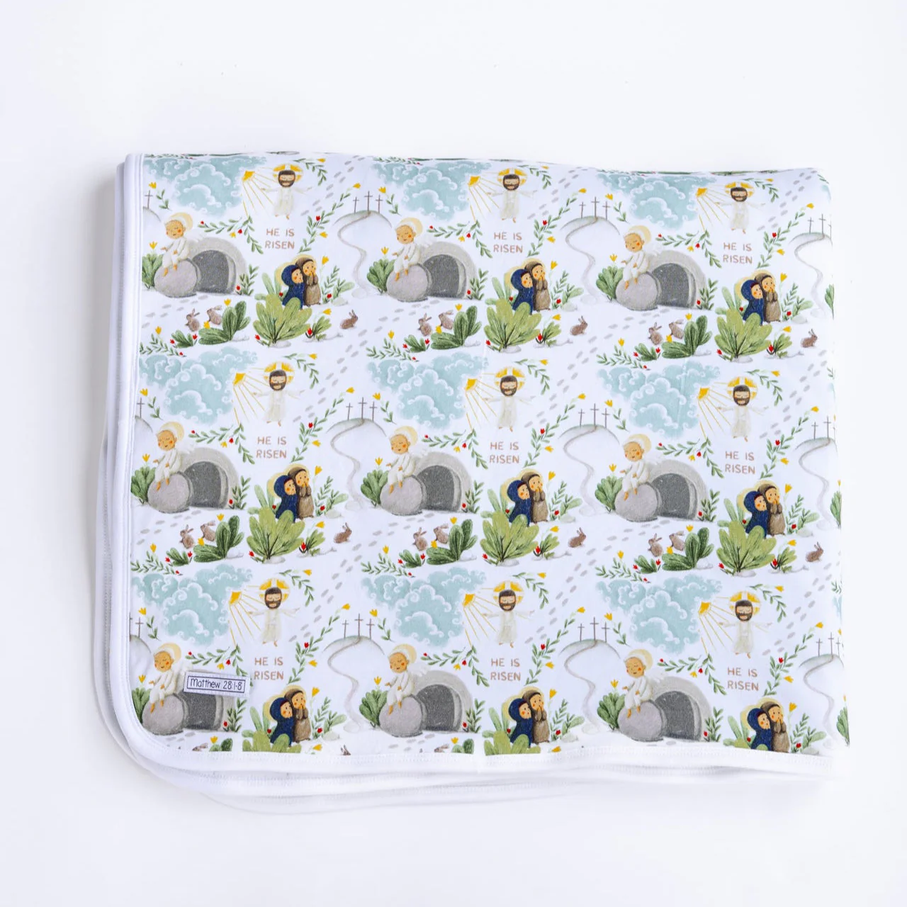 He Is Risen Blanket Cotton - Image 3