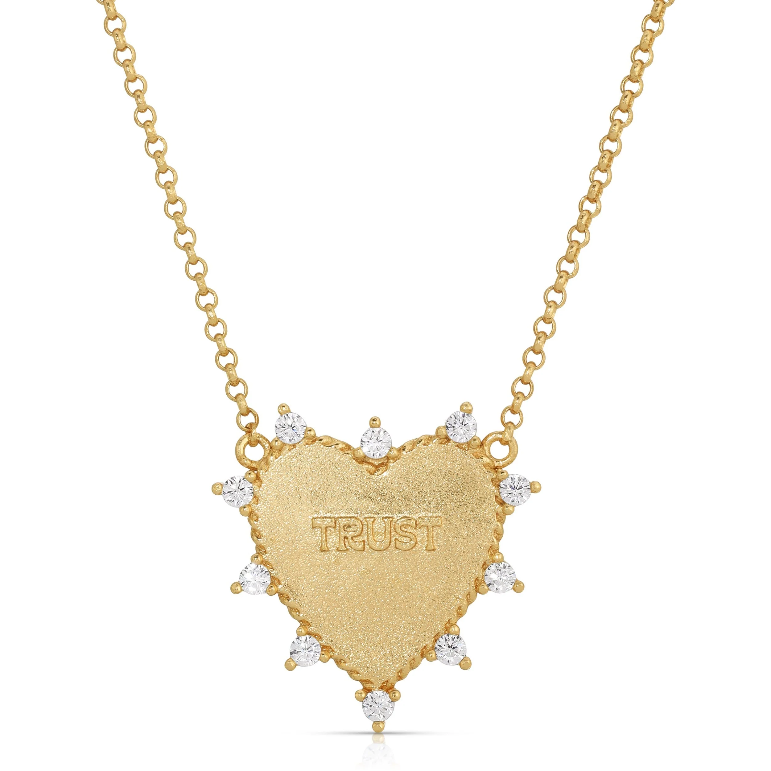 Heart of Trust Necklace - Gold